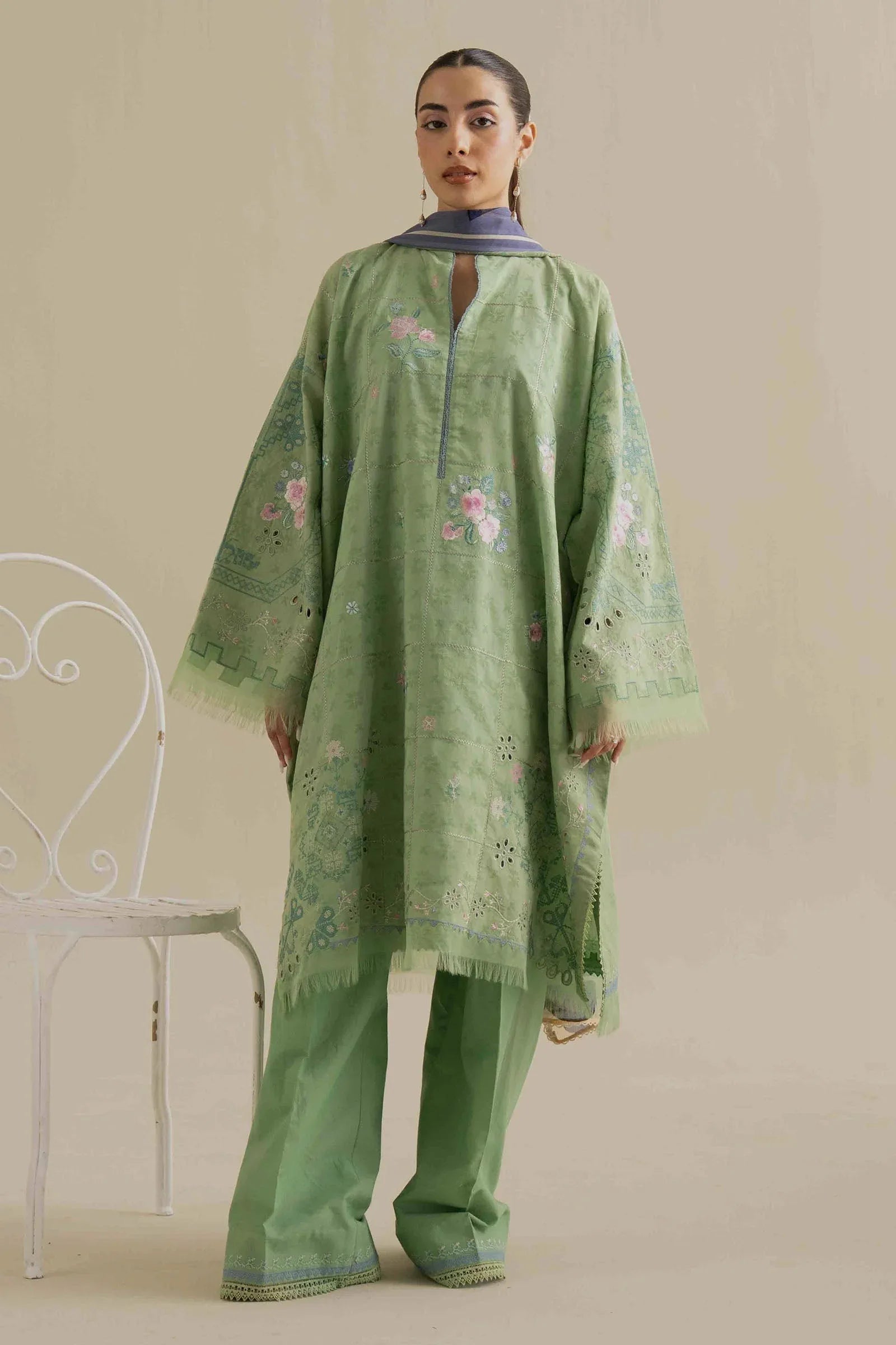 Zara Shahjahan | Coco Lawn 25 | Sufa-5A - Aqsa Fabrics