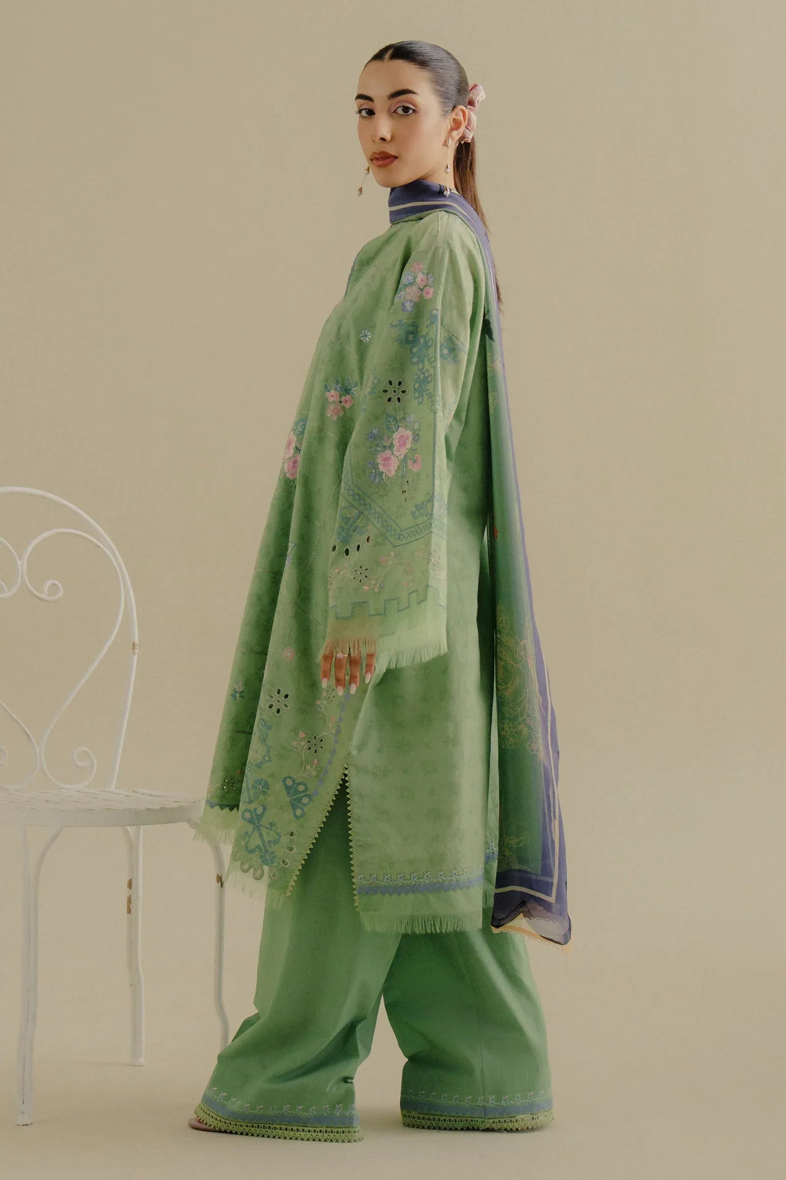 Zara Shahjahan | Coco Lawn 25 | Sufa-5A - Aqsa Fabrics