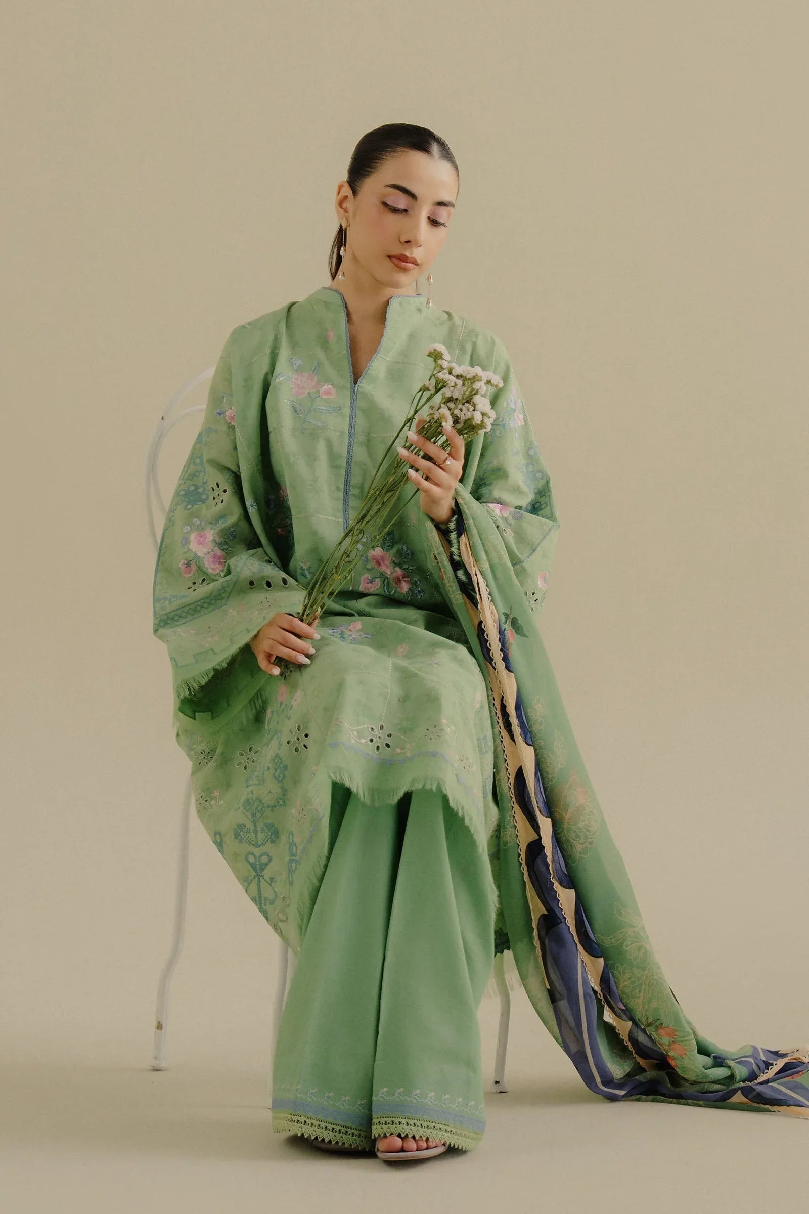 Zara Shahjahan | Coco Lawn 25 | Sufa-5A - Aqsa Fabrics