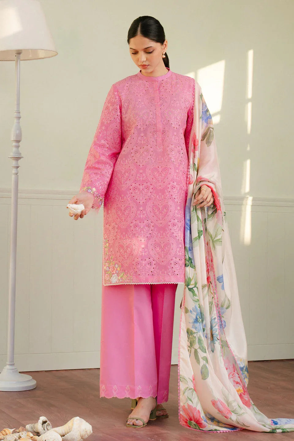 Zara Shahjahan | Coco Lawn 25 | TINA-3A - Aqsa Fabrics