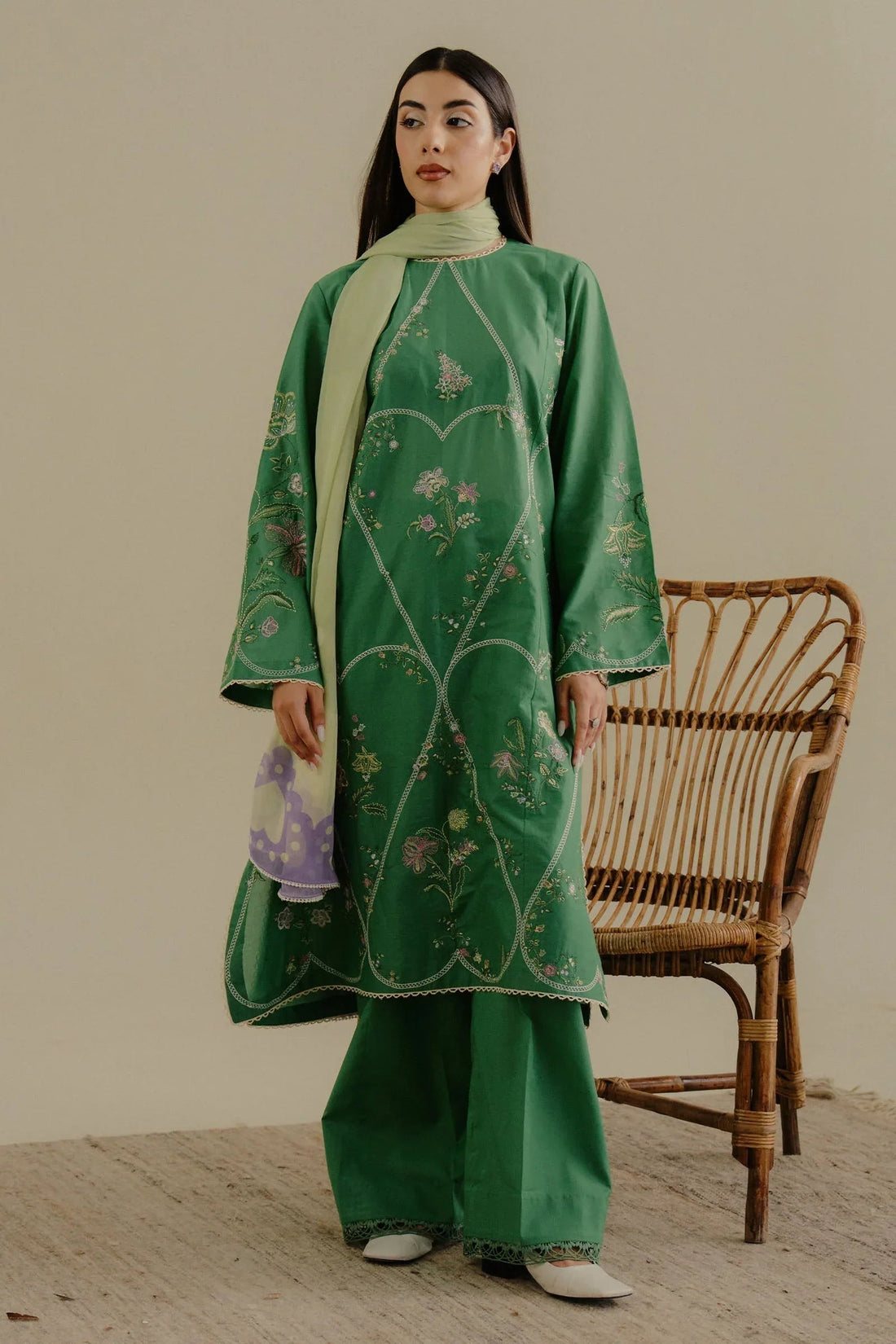 Zara Shahjahan | Coco Lawn 25 | Tara-8B - Aqsa Fabrics