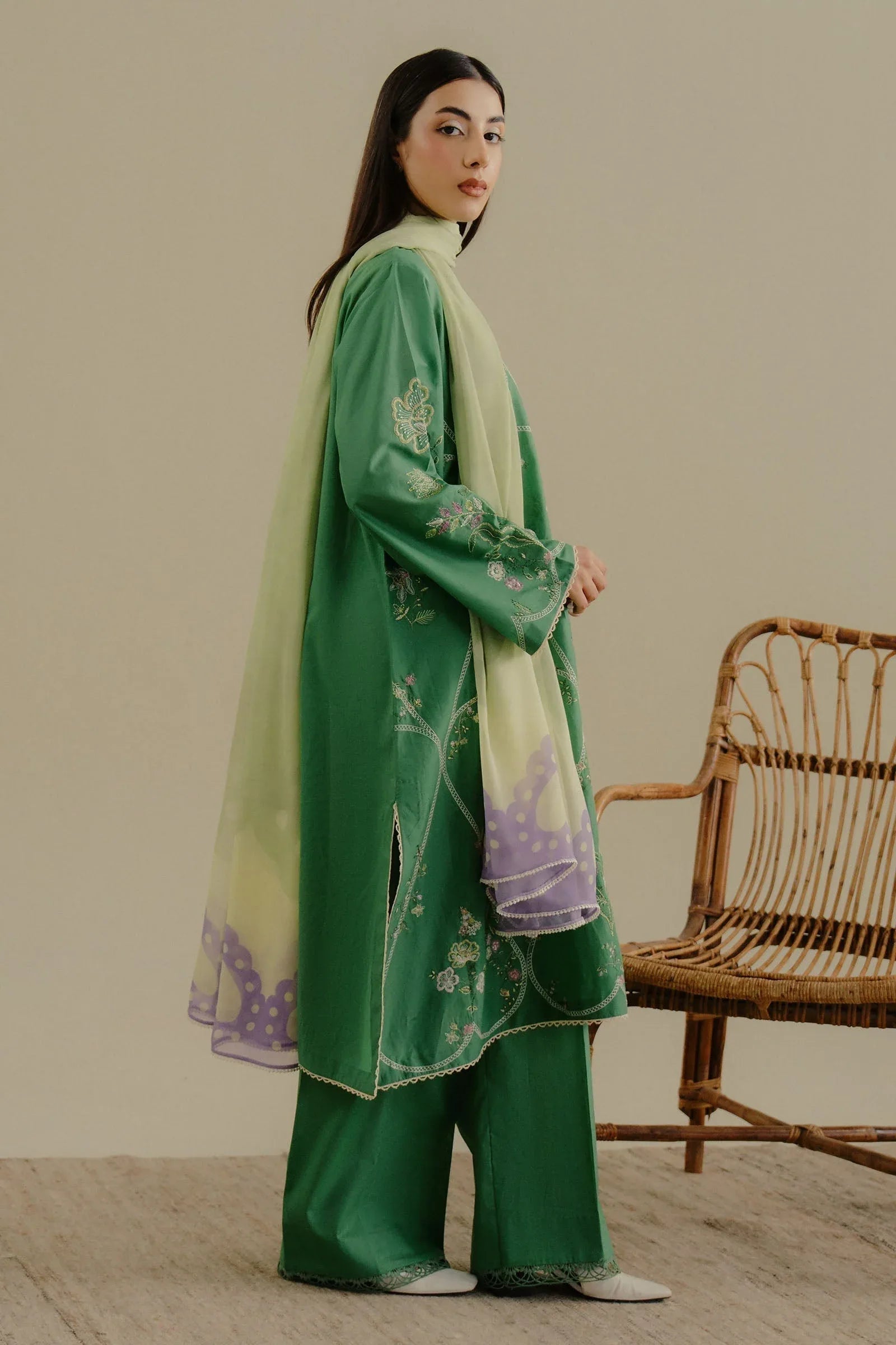 Zara Shahjahan | Coco Lawn 25 | Tara-8B - Aqsa Fabrics
