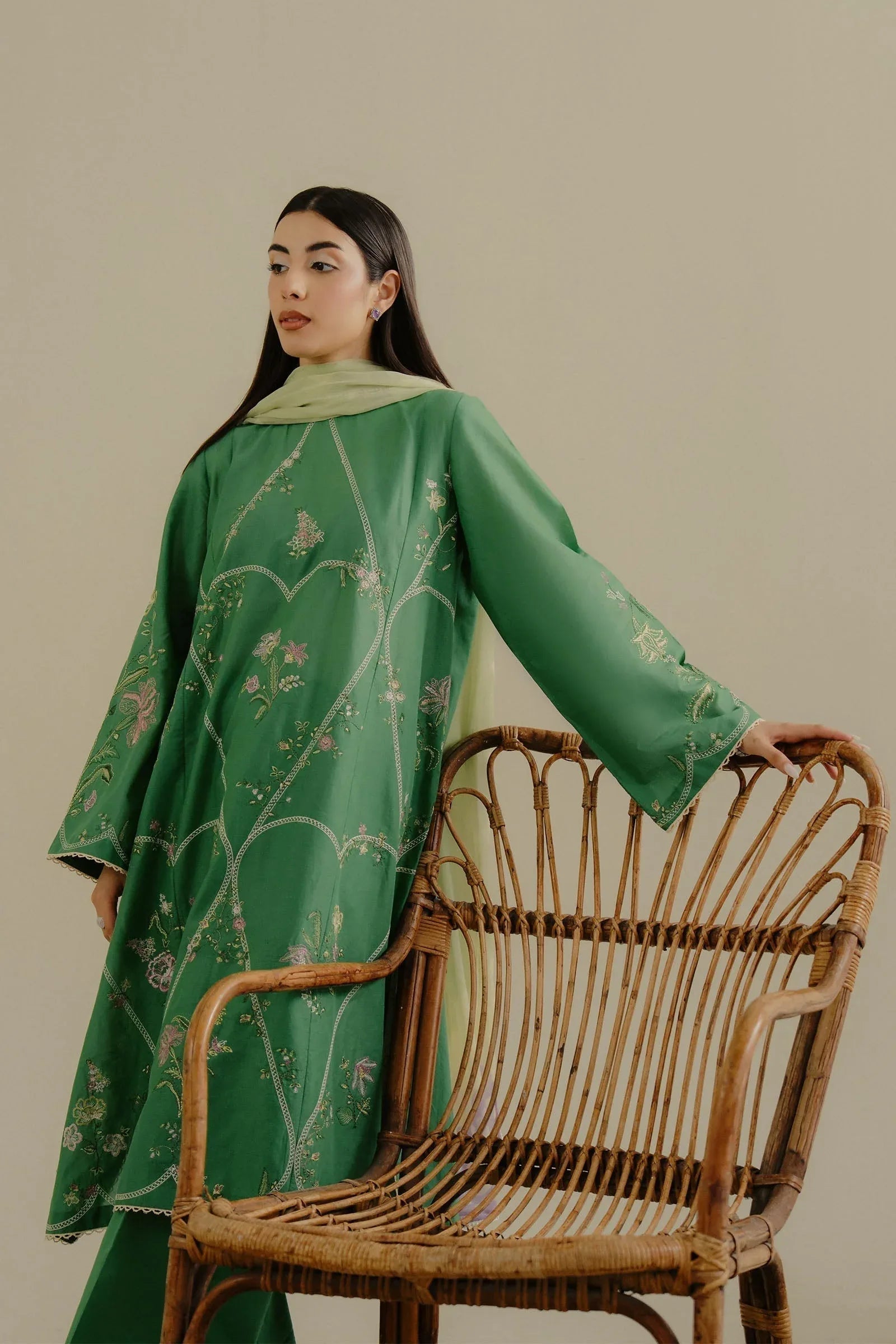 Zara Shahjahan | Coco Lawn 25 | Tara-8B - Aqsa Fabrics