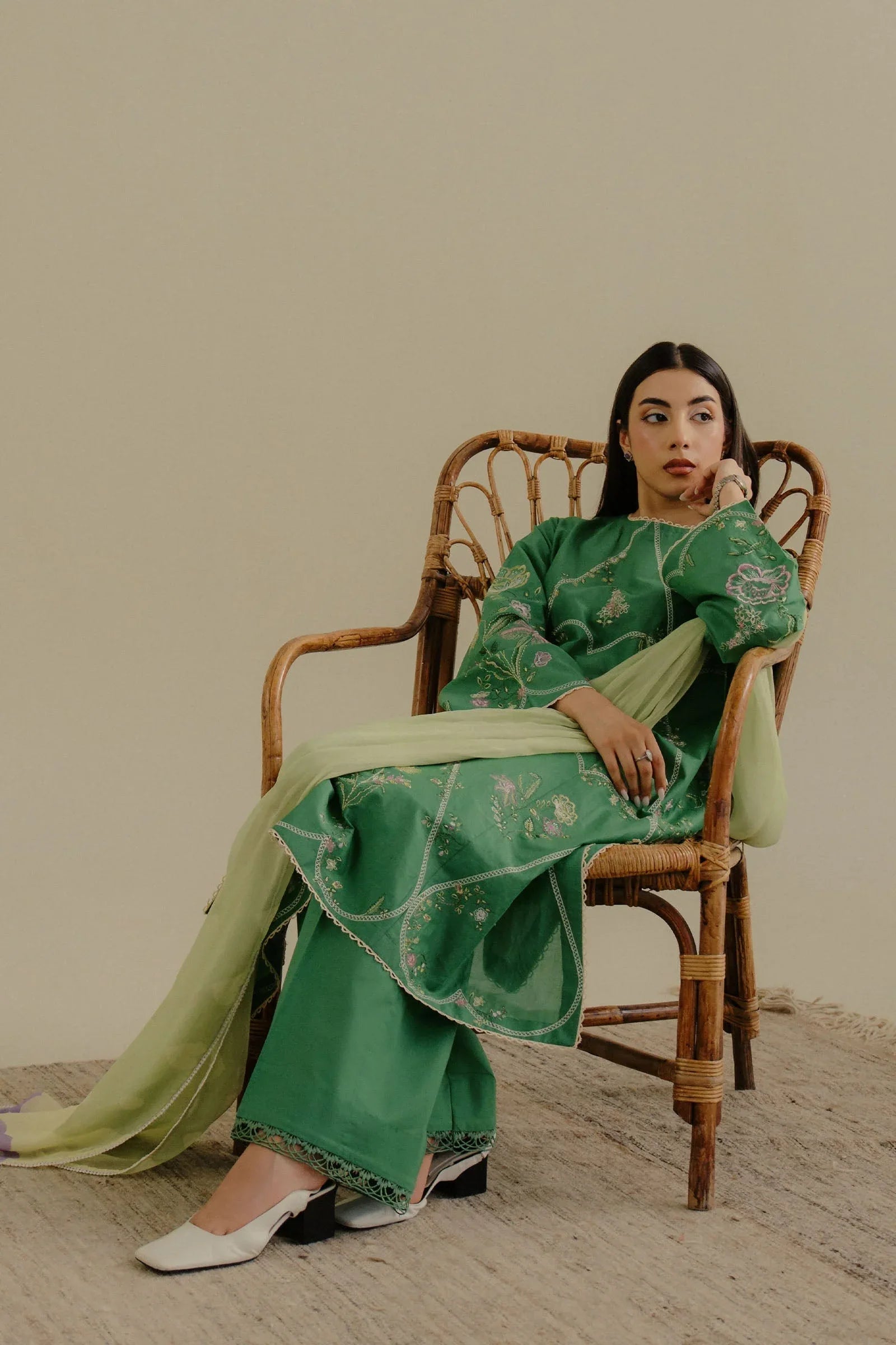 Zara Shahjahan | Coco Lawn 25 | Tara-8B - Aqsa Fabrics