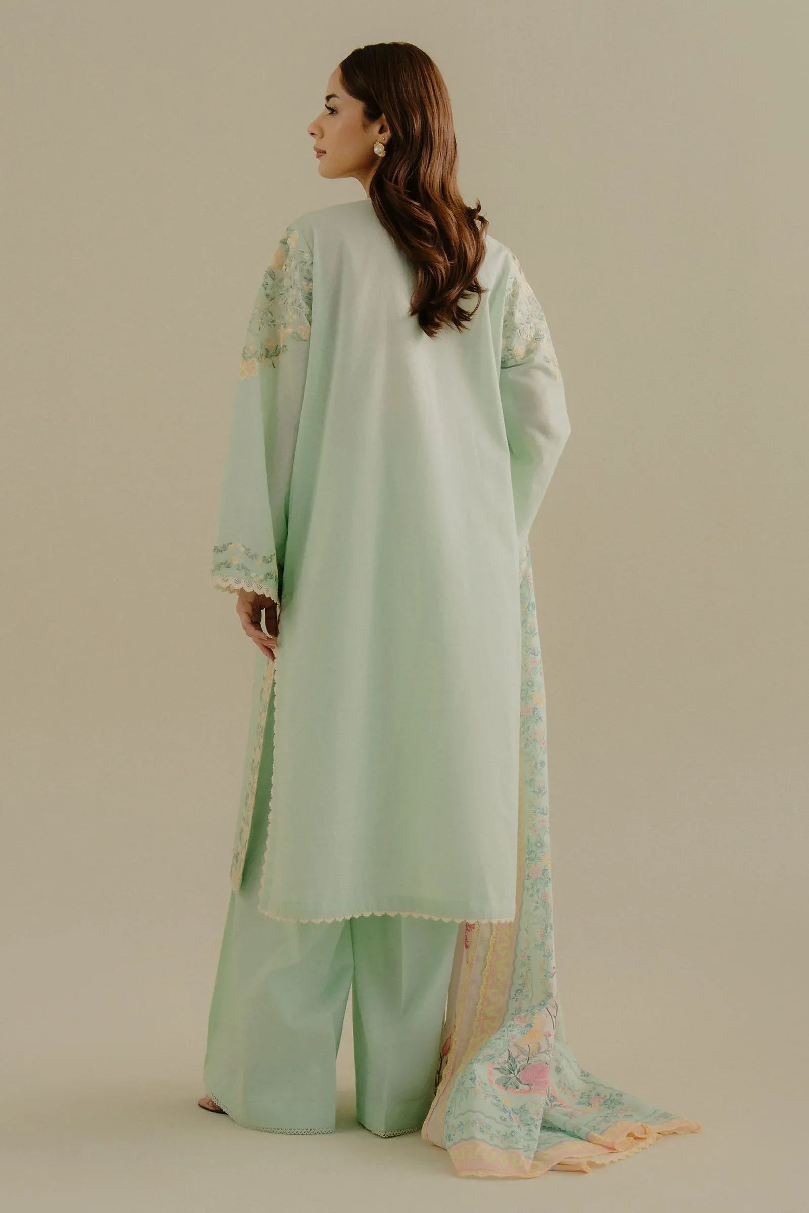 Zara Shahjahan | Coco Lawn 25 | Velin-7A - Aqsa Fabrics