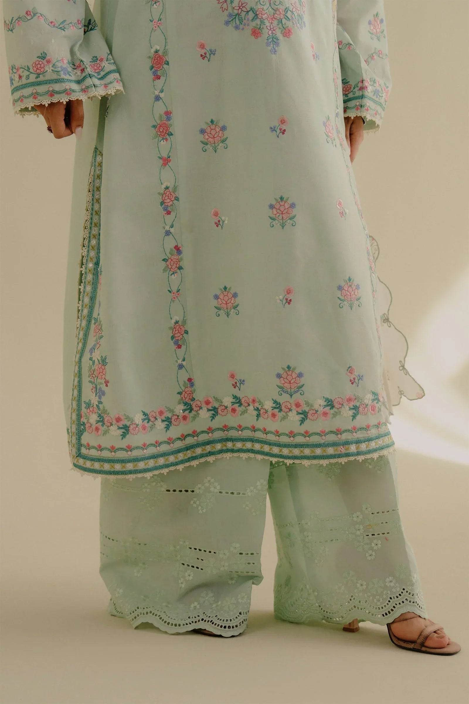 Zara Shahjahan | Coco Lawn 25 | Zeest-9A - Aqsa Fabrics