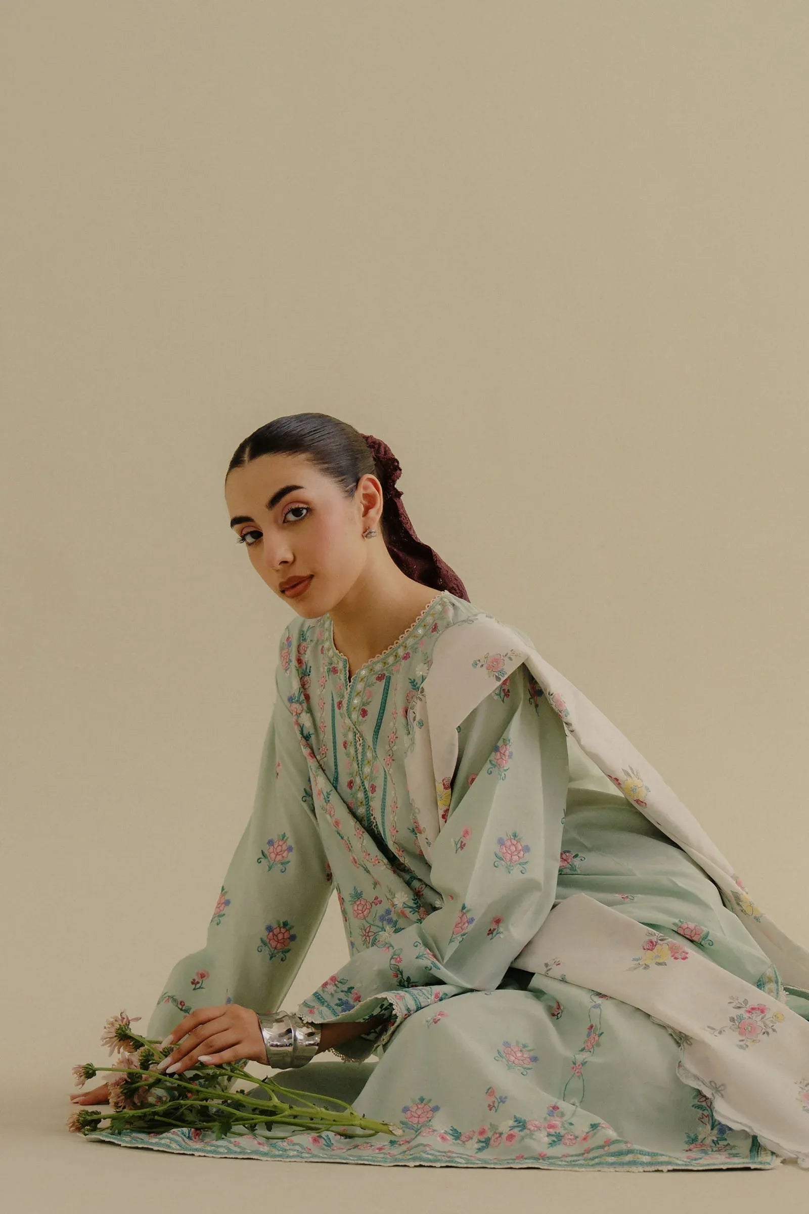 Zara Shahjahan | Coco Lawn 25 | Zeest-9A - Aqsa Fabrics