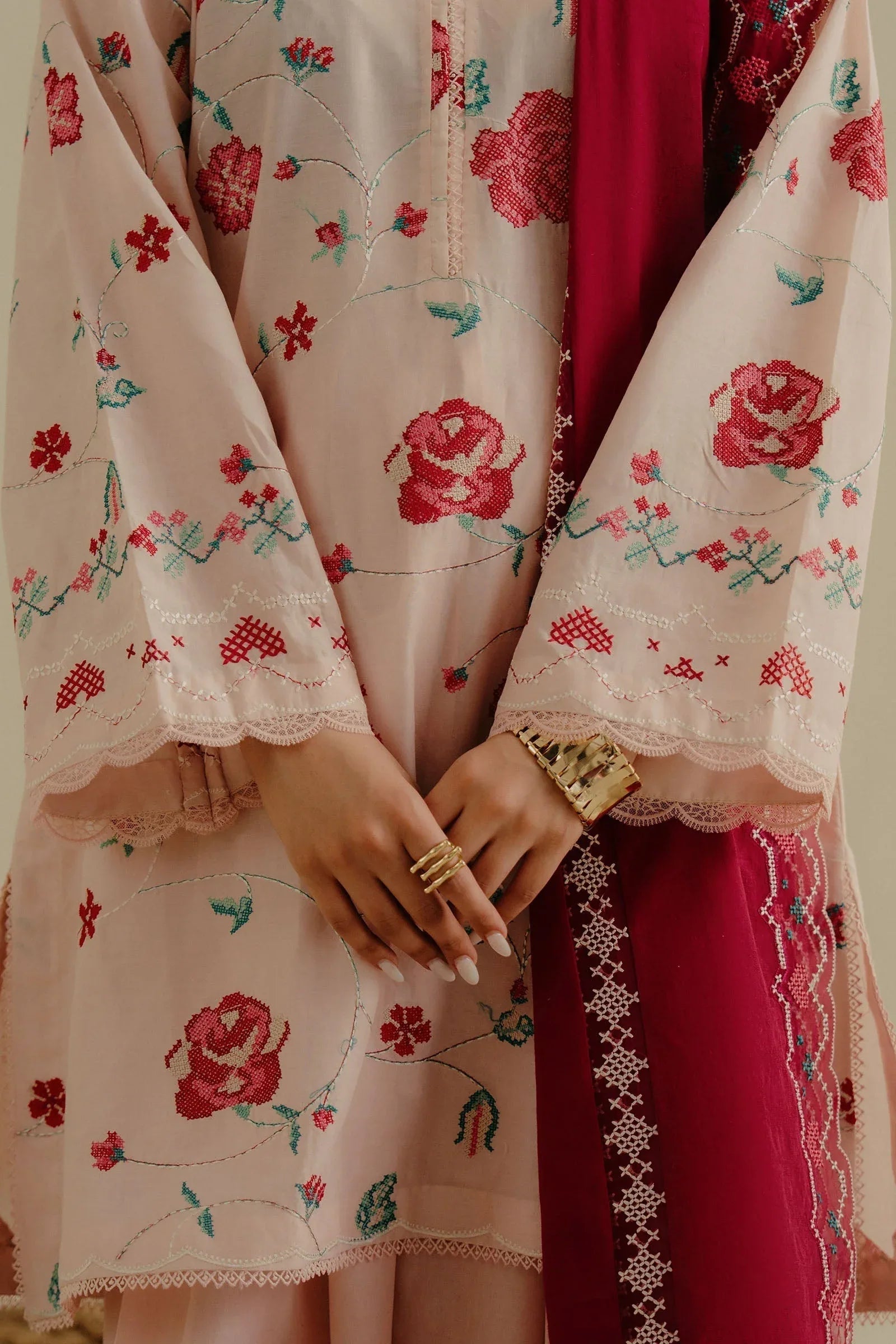Zara Shahjahan | Coco Lawn 25 | Zufra-6A - Aqsa Fabrics