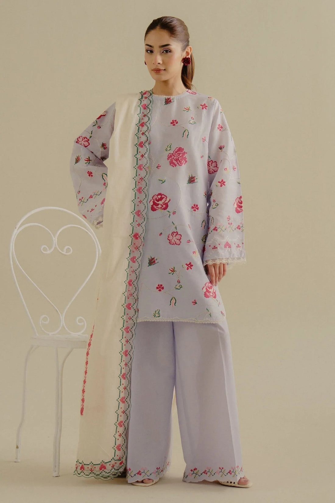 Zara Shahjahan | Coco Lawn 25 | Zufra-6B - Aqsa Fabrics