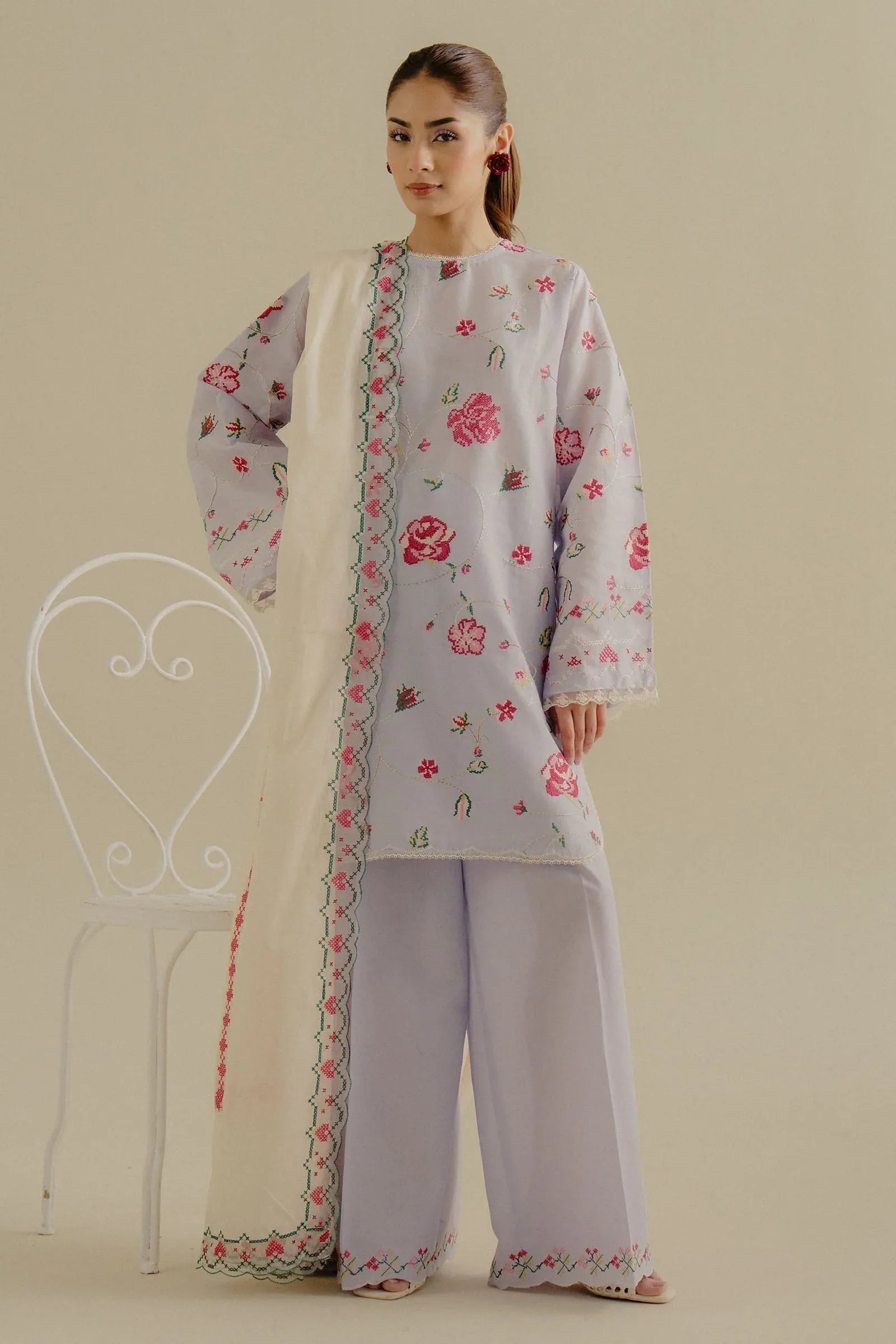 Zara Shahjahan | Coco Lawn 25 | Zufra-6B - Aqsa Fabrics