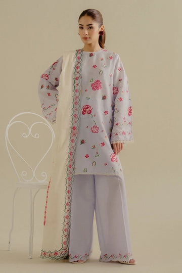 Zara Shahjahan | Coco Lawn 25 | Zufra-6B - Aqsa Fabrics