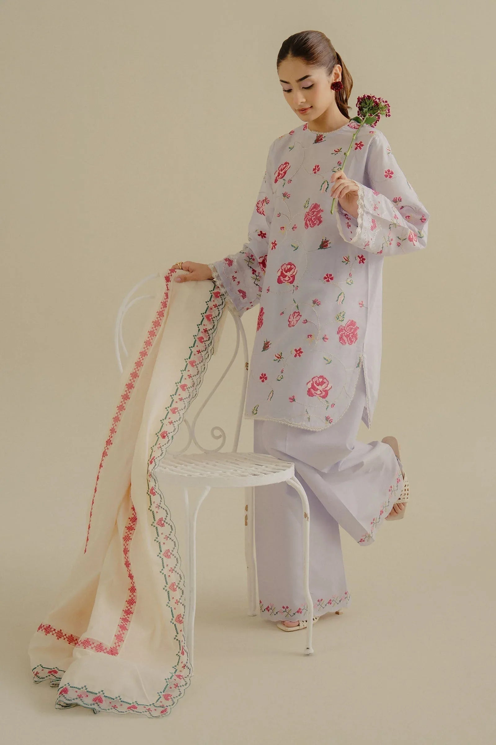 Zara Shahjahan | Coco Lawn 25 | Zufra-6B - Aqsa Fabrics