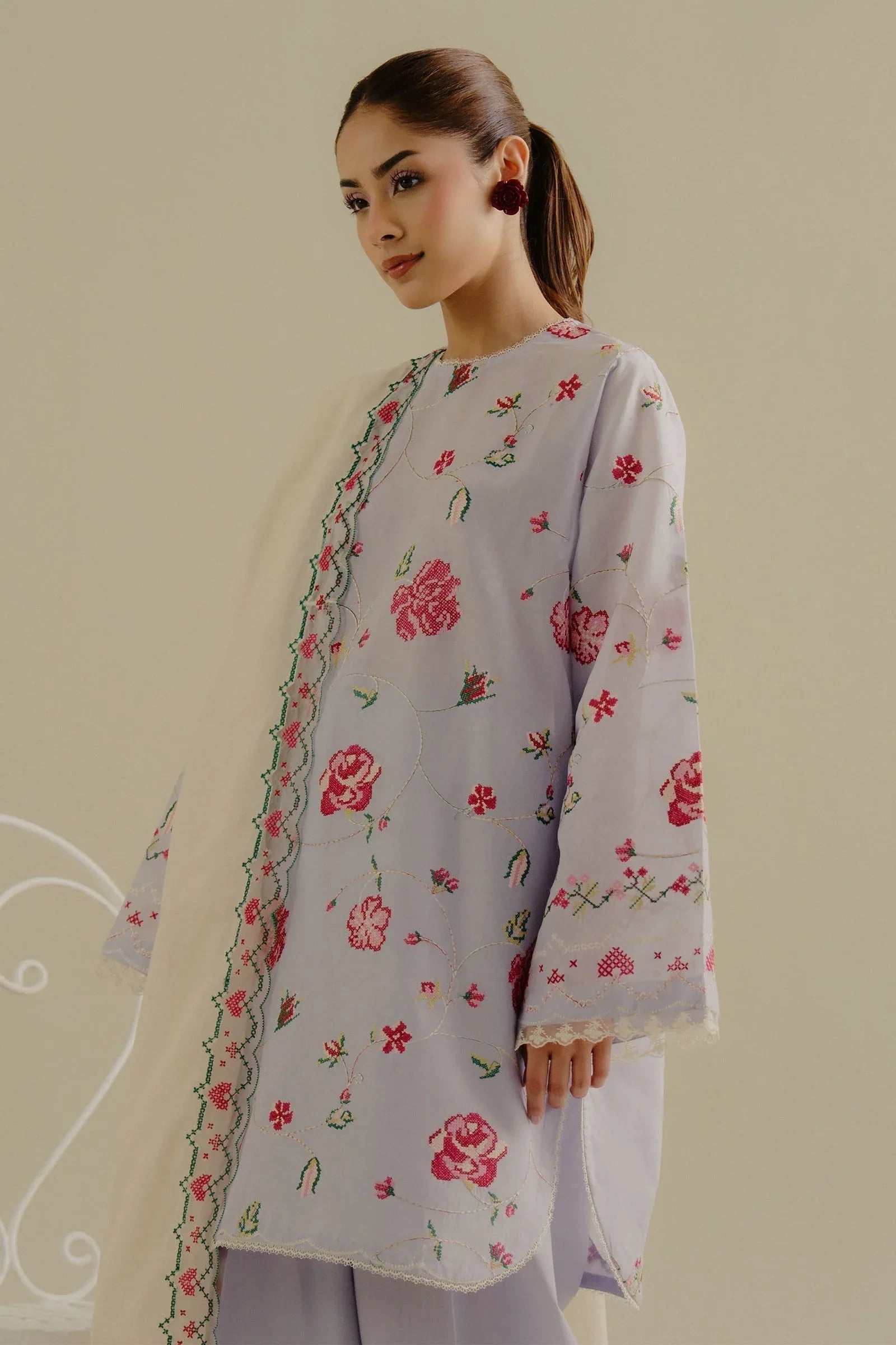 Zara Shahjahan | Coco Lawn 25 | Zufra-6B - Aqsa Fabrics
