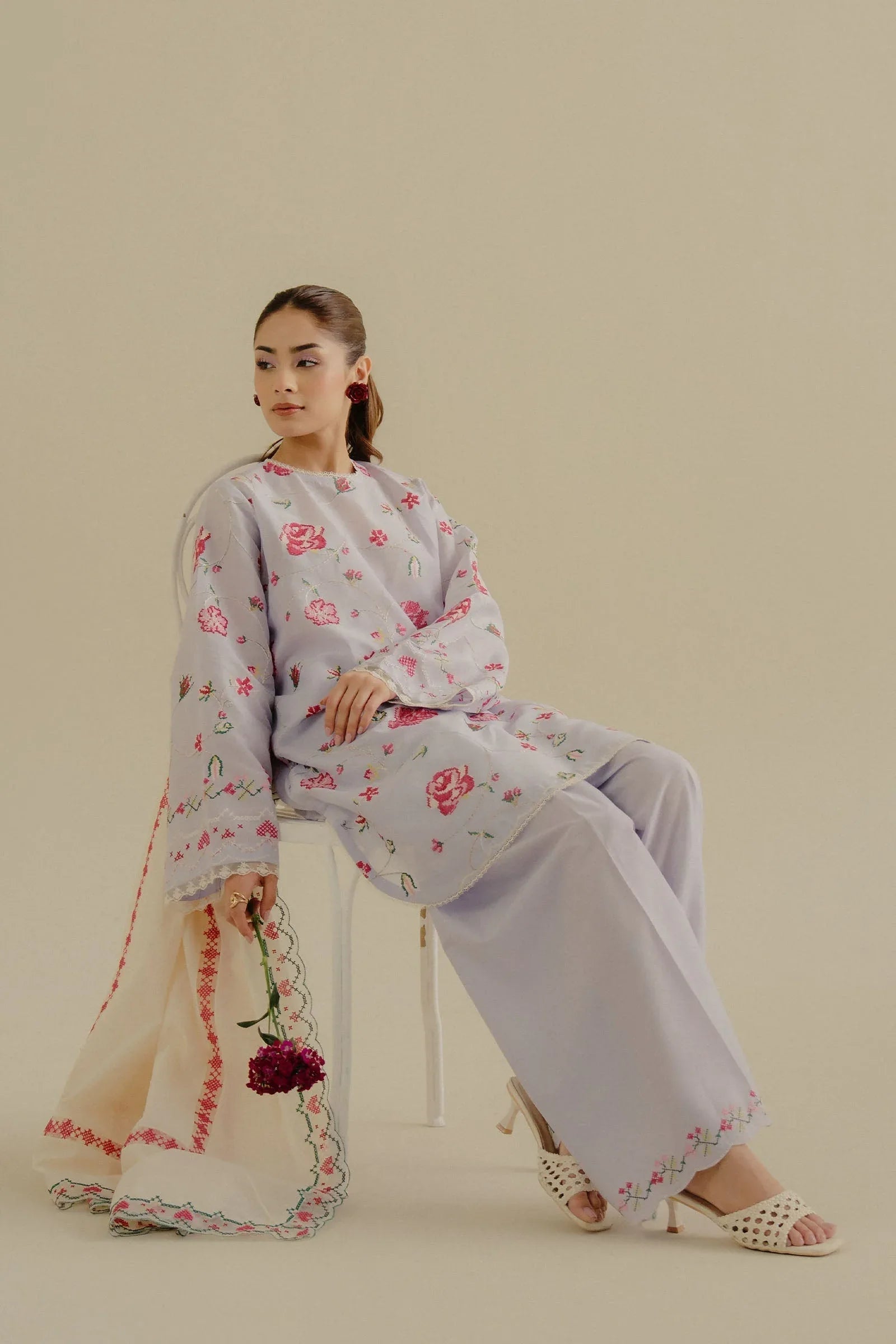 Zara Shahjahan | Coco Lawn 25 | Zufra-6B - Aqsa Fabrics