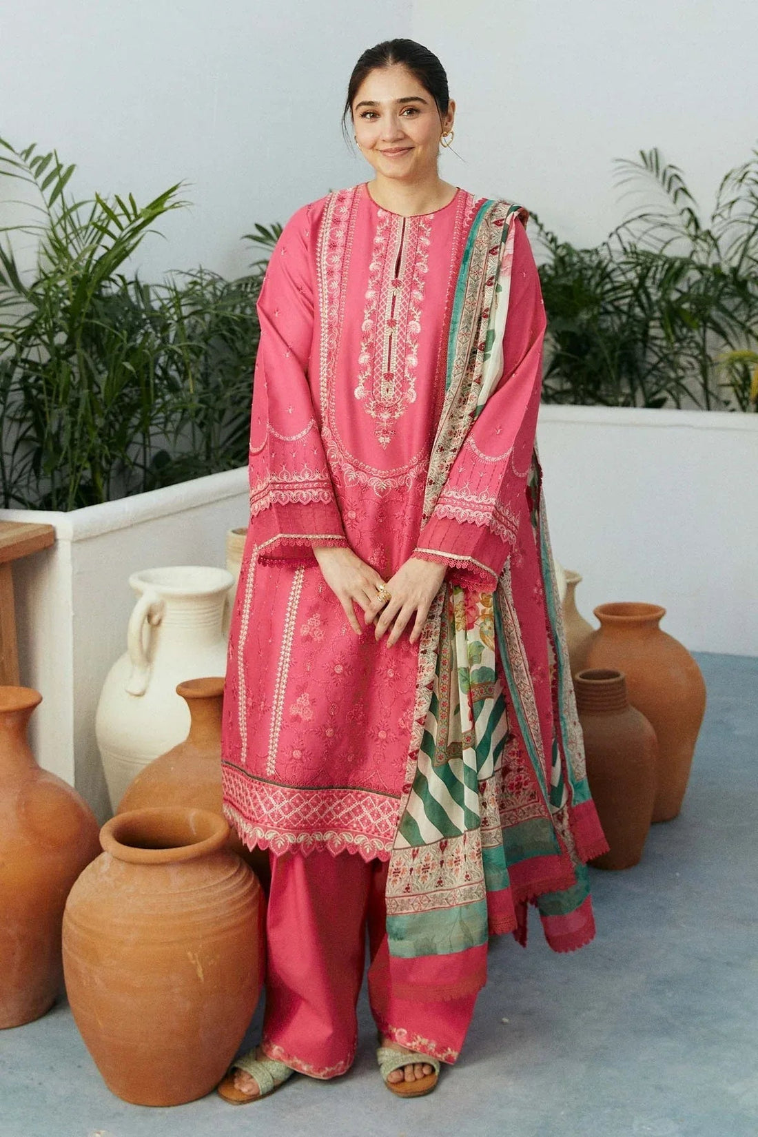 Zara Shahjahan | Coco Lawn Eid Edit 24 | GUL-D2 - Aqsa Fabrics