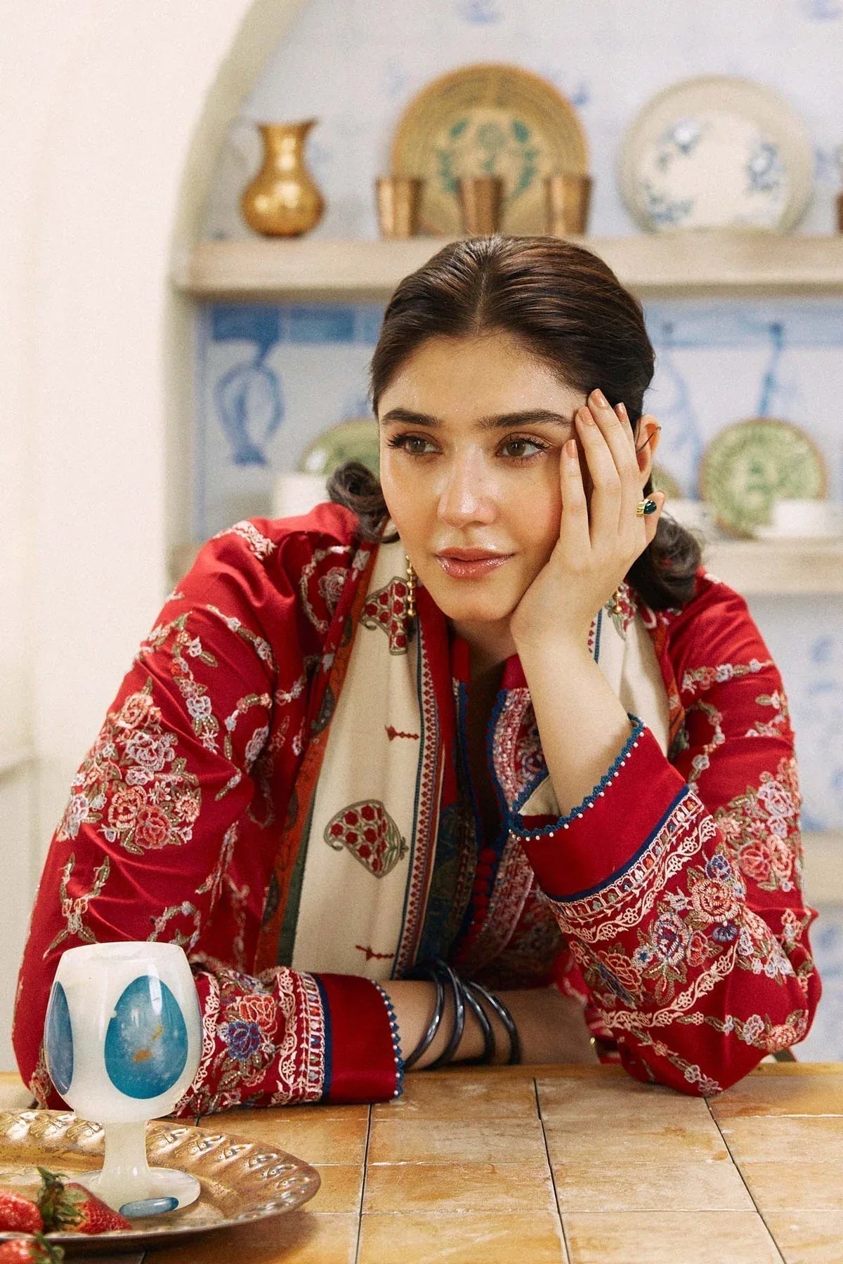 Zara Shahjahan | Coco Lawn Eid Edit 24 | KASHMIR KALI-D3 - Aqsa Fabrics