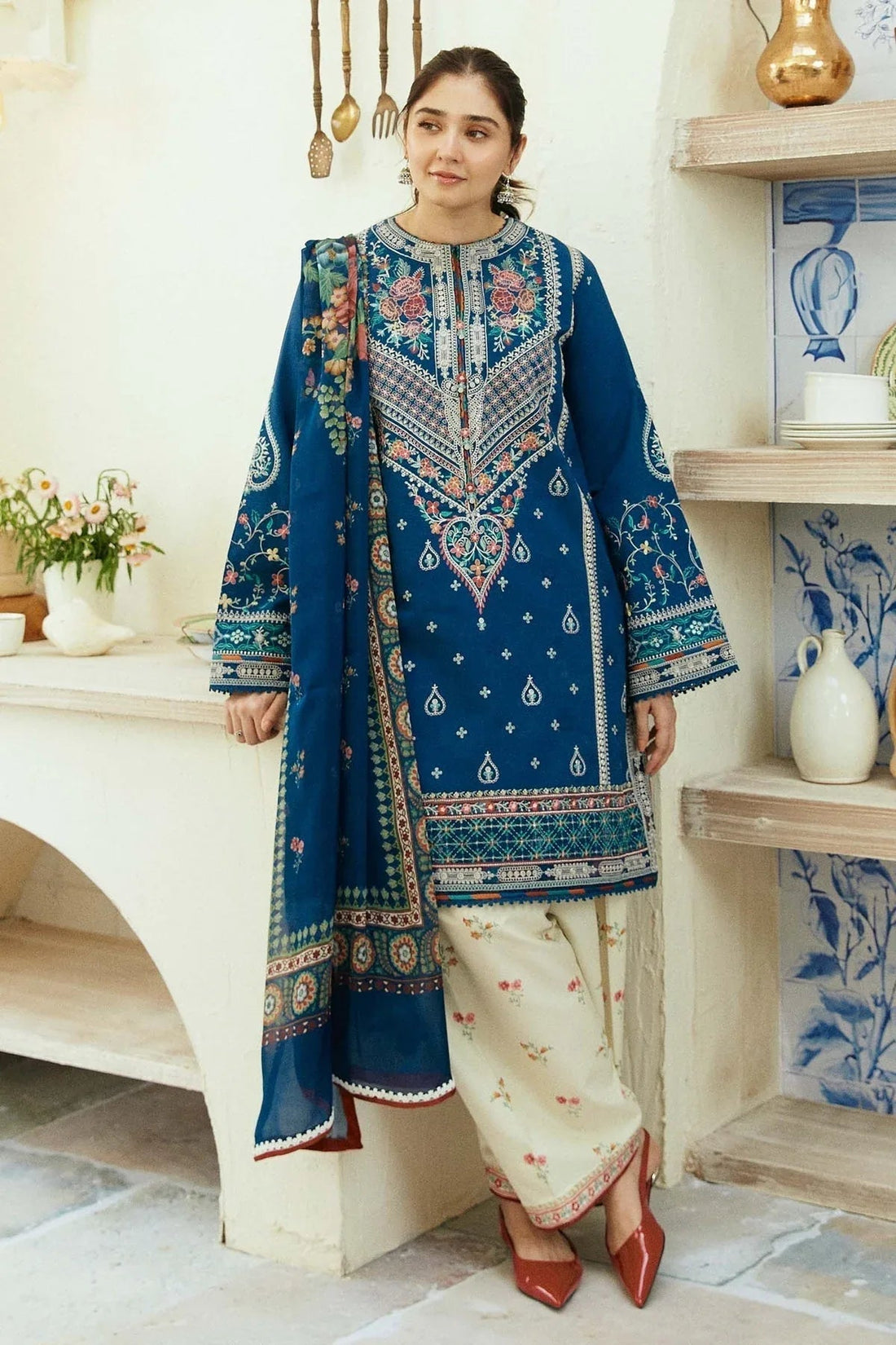 Zara Shahjahan | Coco Lawn Eid Edit 24 | SEHER-D1 - Aqsa Fabrics