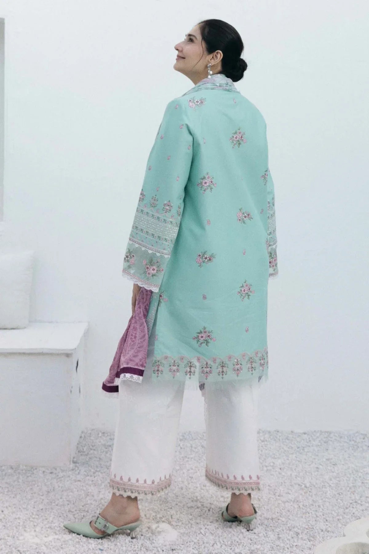 Zara Shahjahan | Coco Lawn Eid Edit 24 | SHAAM-D5 - Aqsa Fabrics
