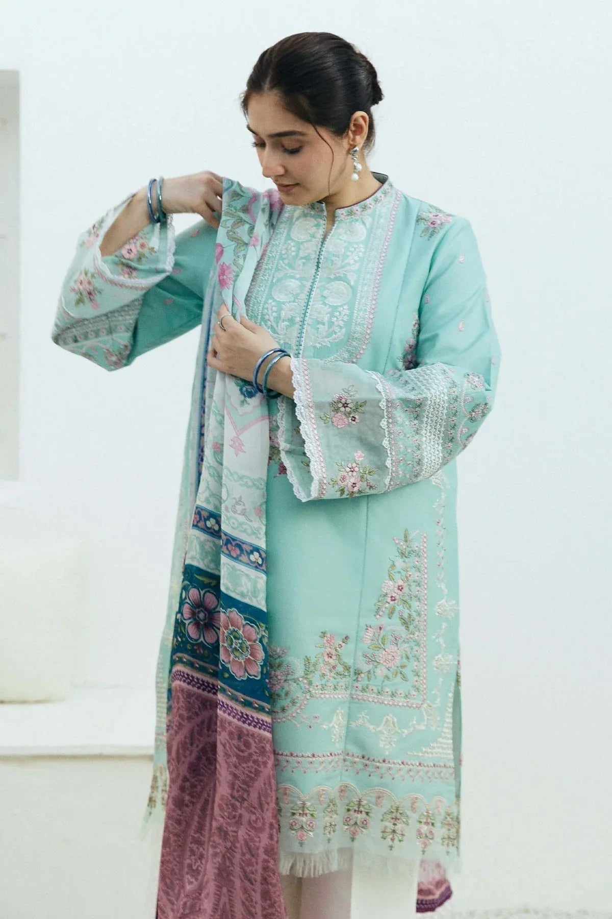 Zara Shahjahan | Coco Lawn Eid Edit 24 | SHAAM-D5 - Aqsa Fabrics