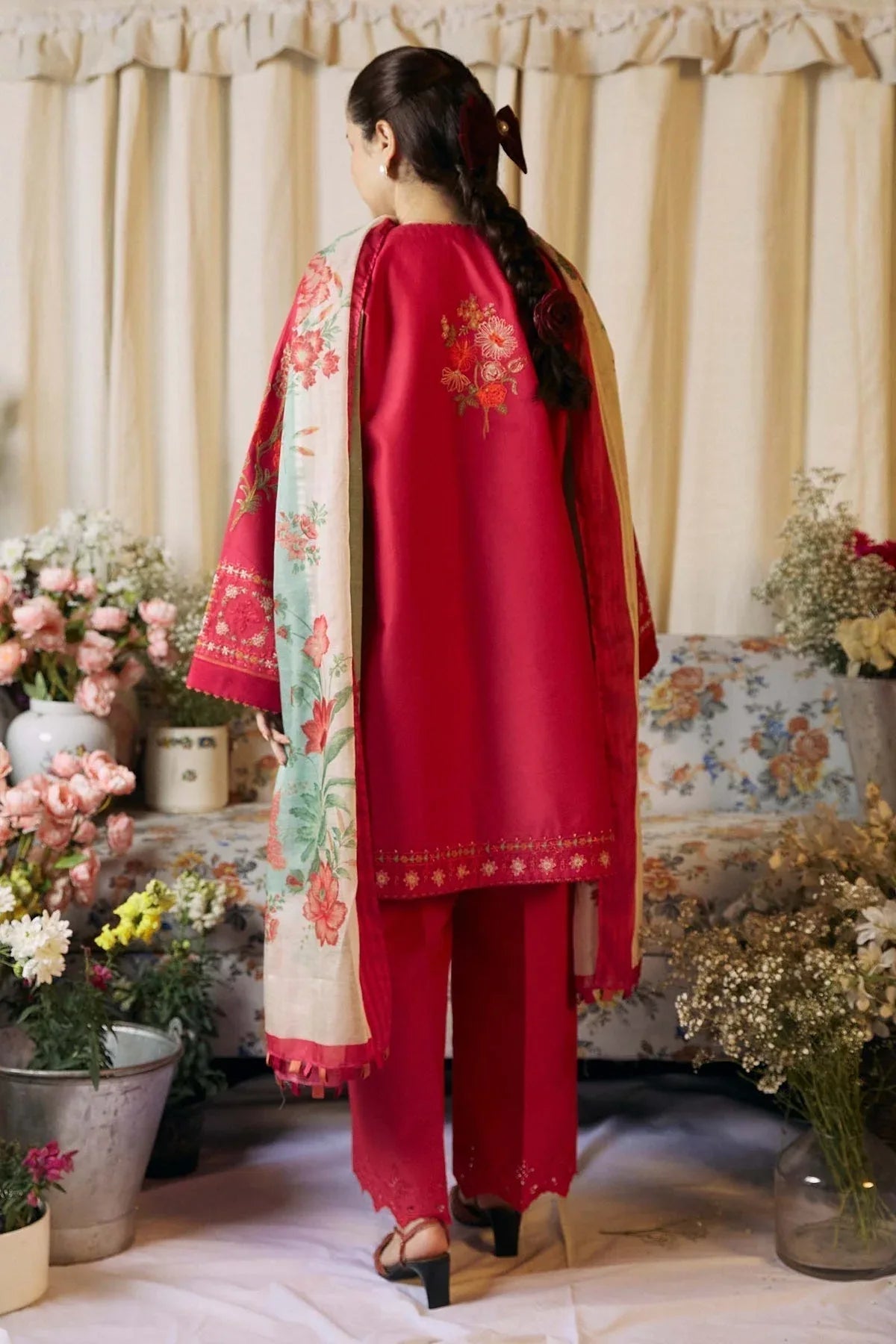 Zara Shahjahan | Coco Lawn Vol 2 | DAHLIA-1A - Aqsa Fabrics