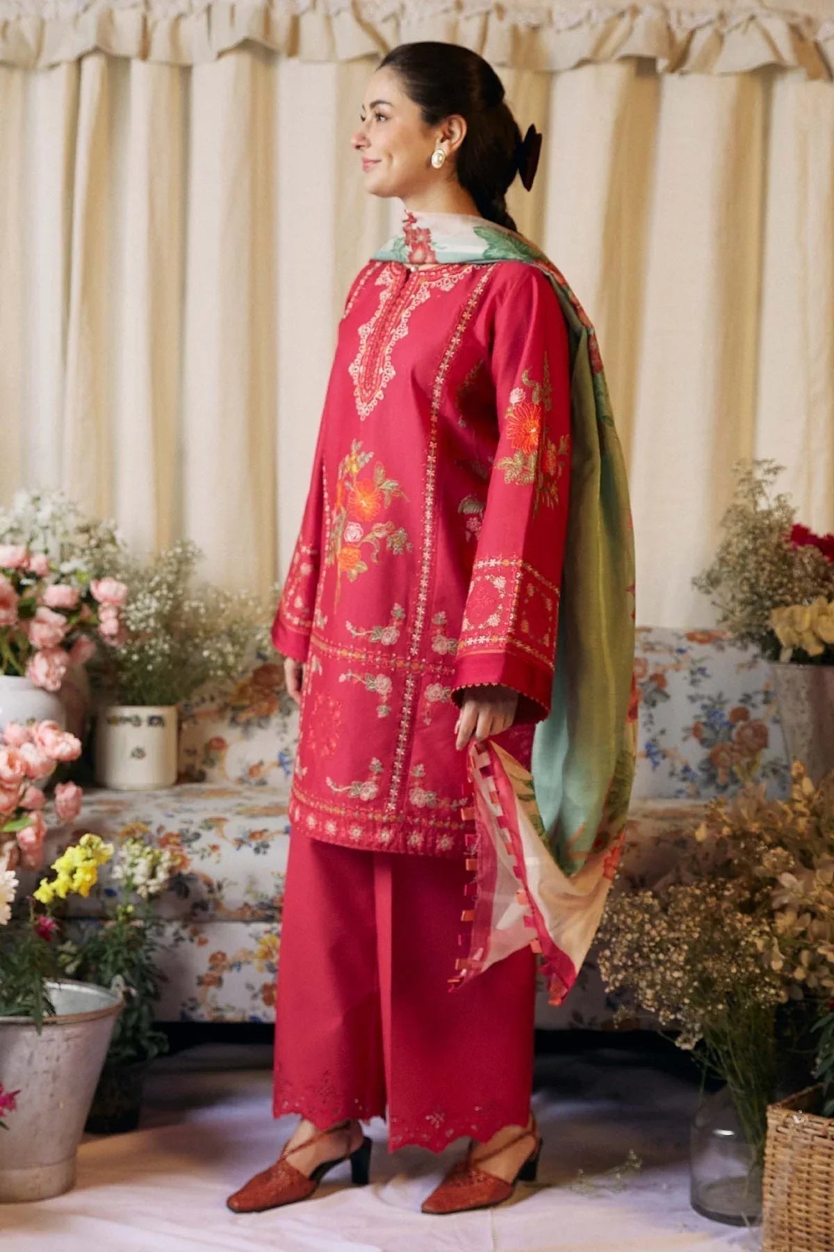 Zara Shahjahan | Coco Lawn Vol 2 | DAHLIA-1A - Aqsa Fabrics