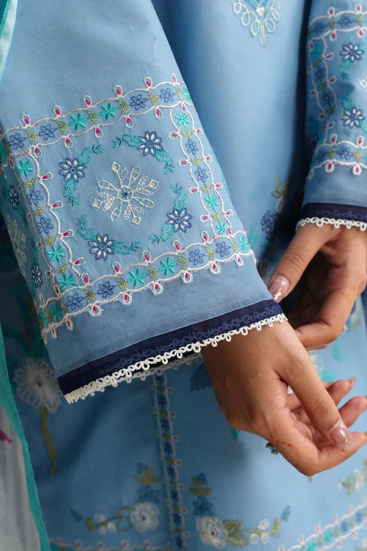 Zara Shahjahan | Coco Lawn Vol 2 | DAHLIA-1B - Aqsa Fabrics