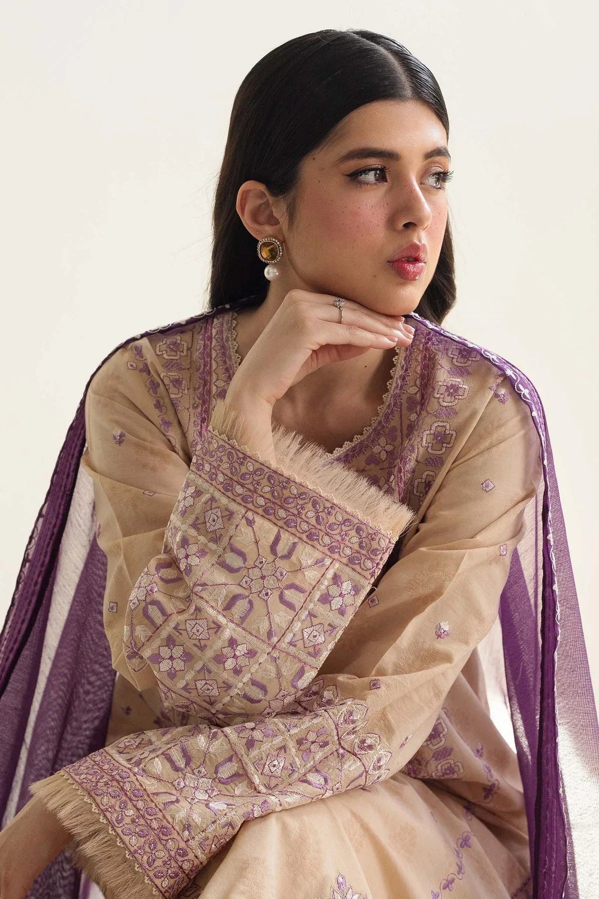 Zara Shahjahan | Coco Lawn Vol 2 | DINARA-5B - Aqsa Fabrics