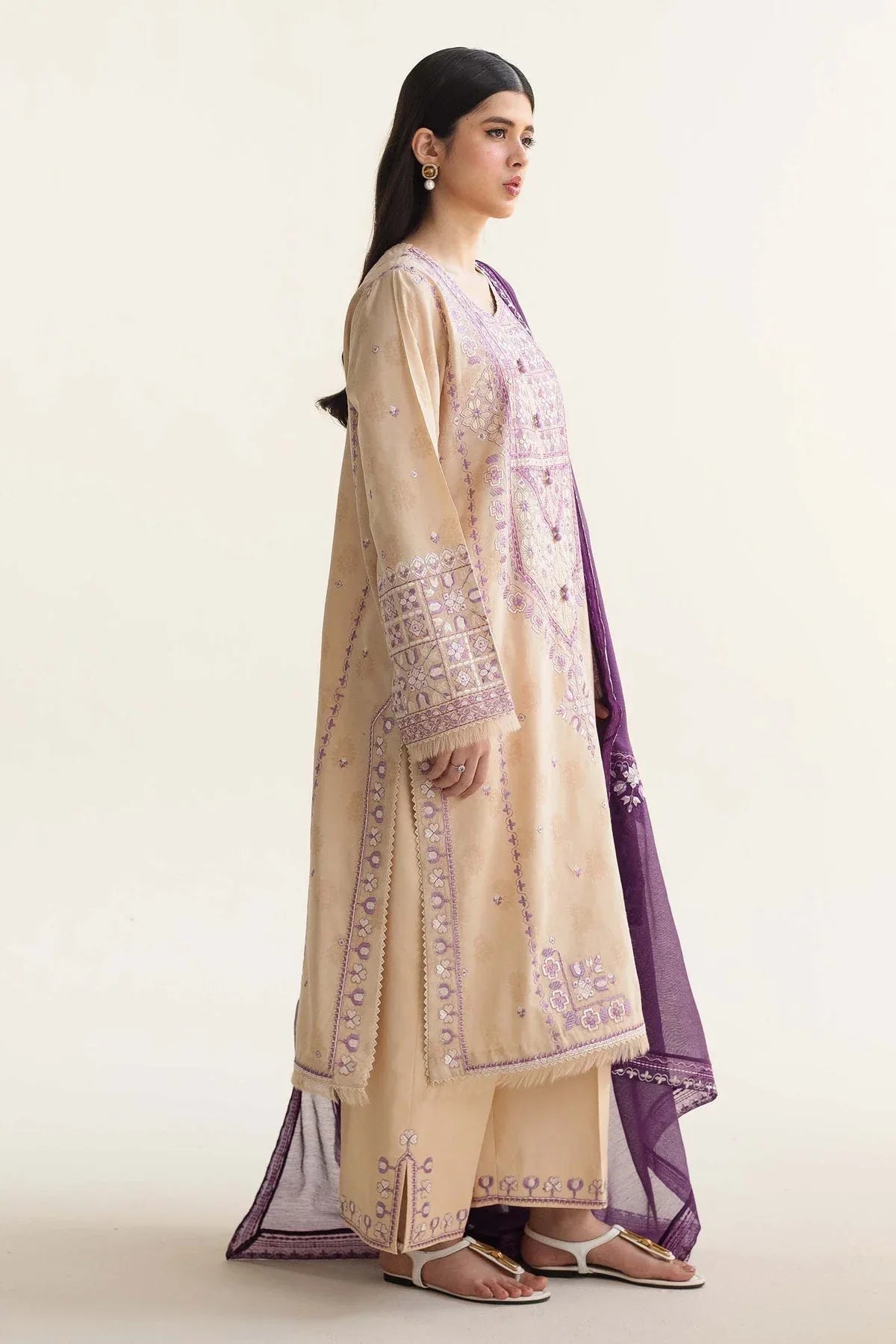 Zara Shahjahan | Coco Lawn Vol 2 | DINARA-5B - Aqsa Fabrics
