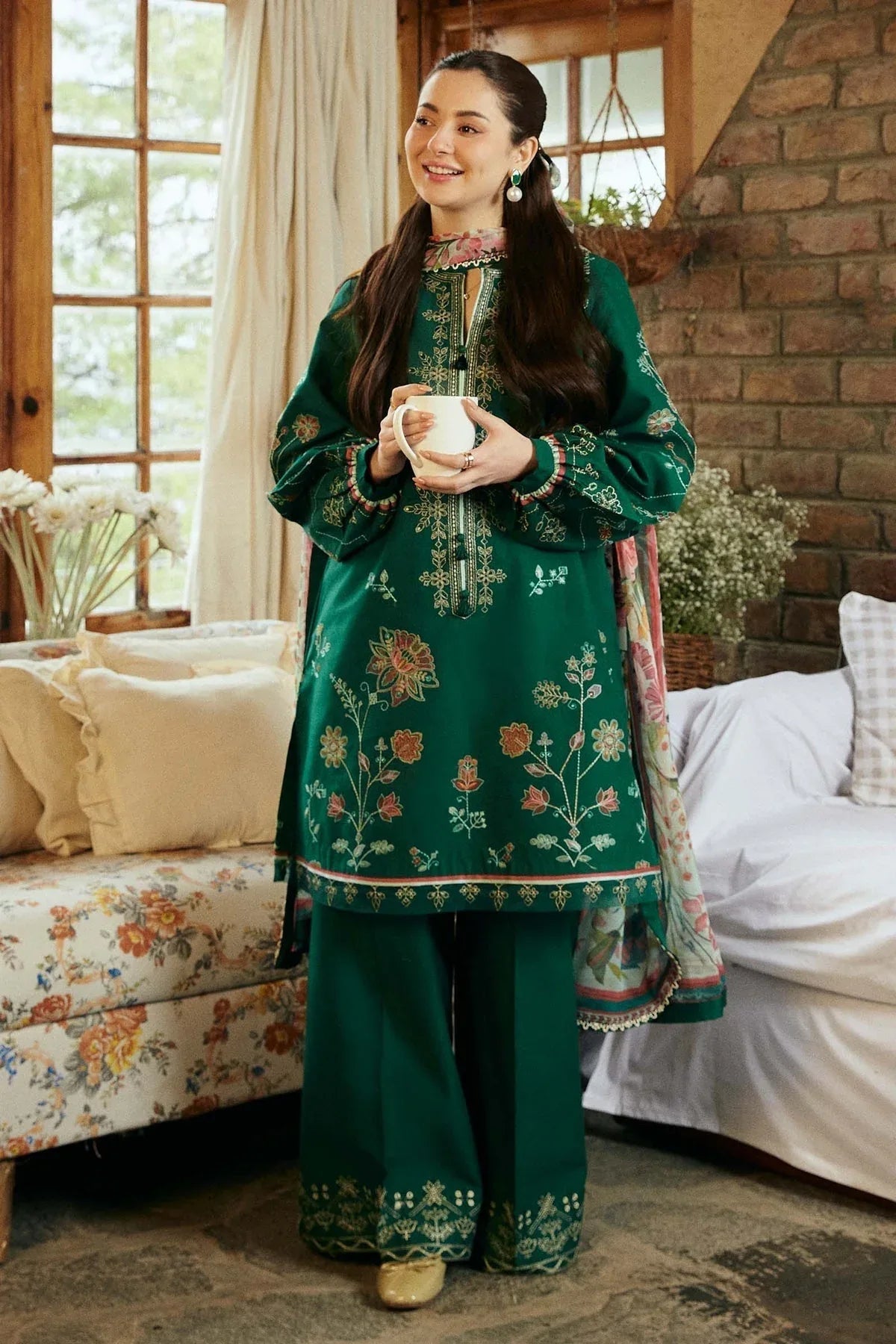 Zara Shahjahan | Coco Lawn Vol 2 | ZAIRA-9A - Aqsa Fabrics