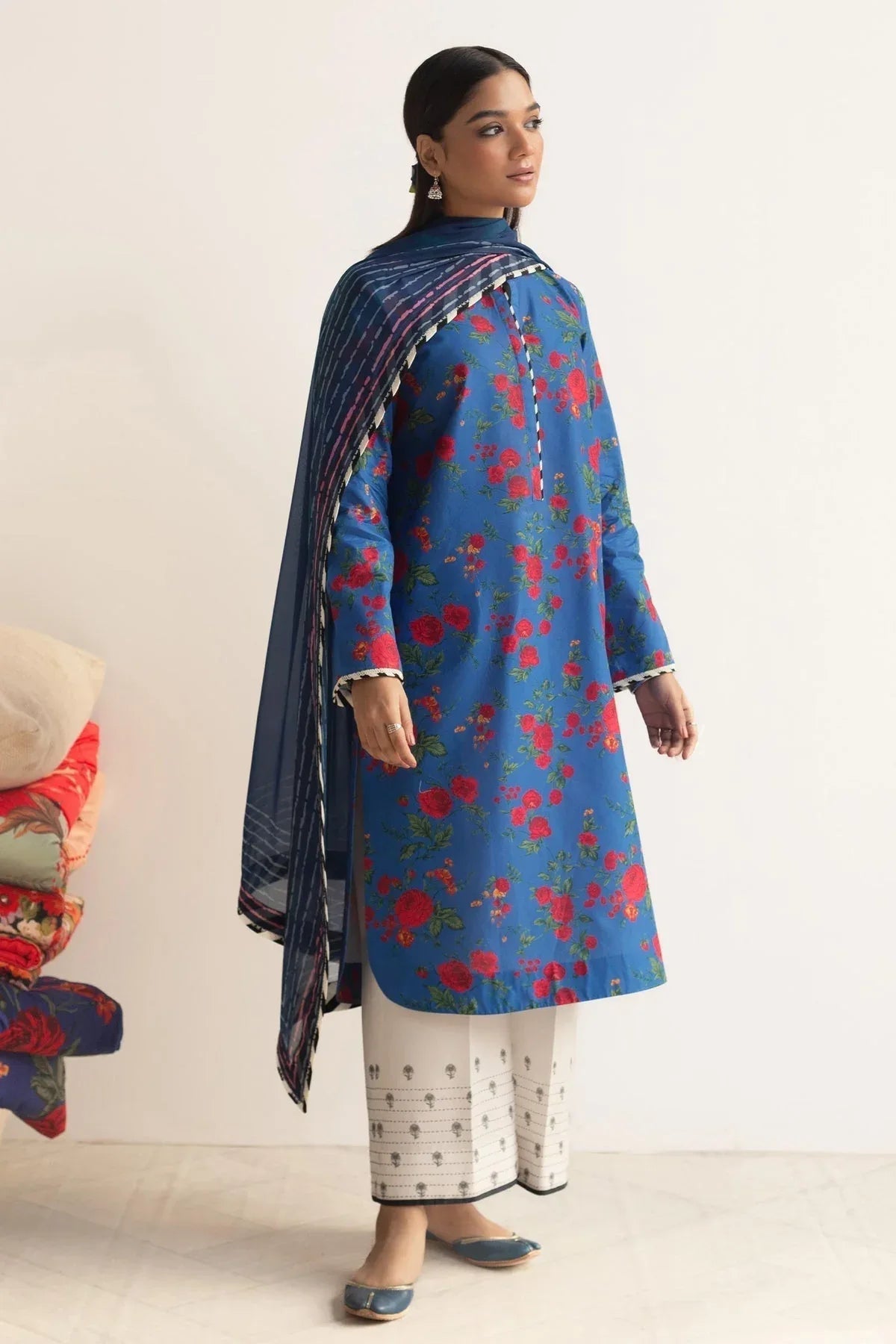 Zara Shahjahan | Coco Prints 24 | BULBUL-D1 - Aqsa Fabrics