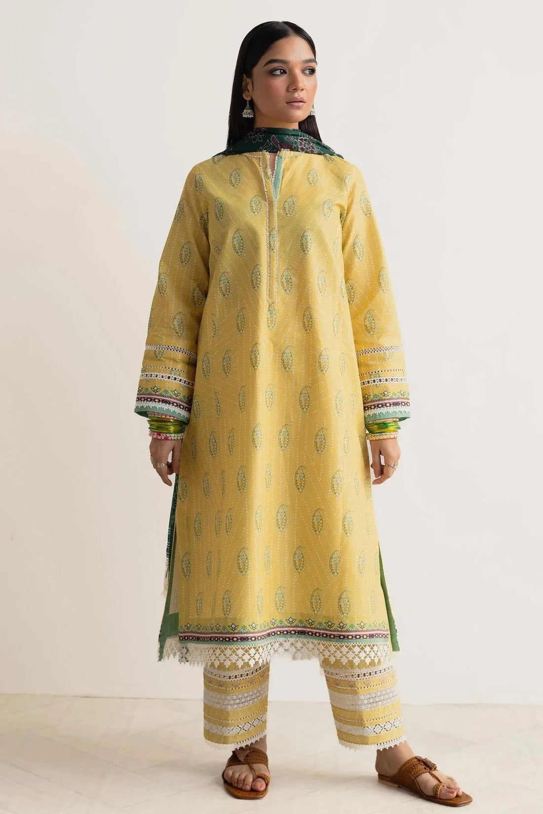 Zara Shahjahan | Coco Prints 24 | CHAMPA-D10 - Aqsa Fabrics