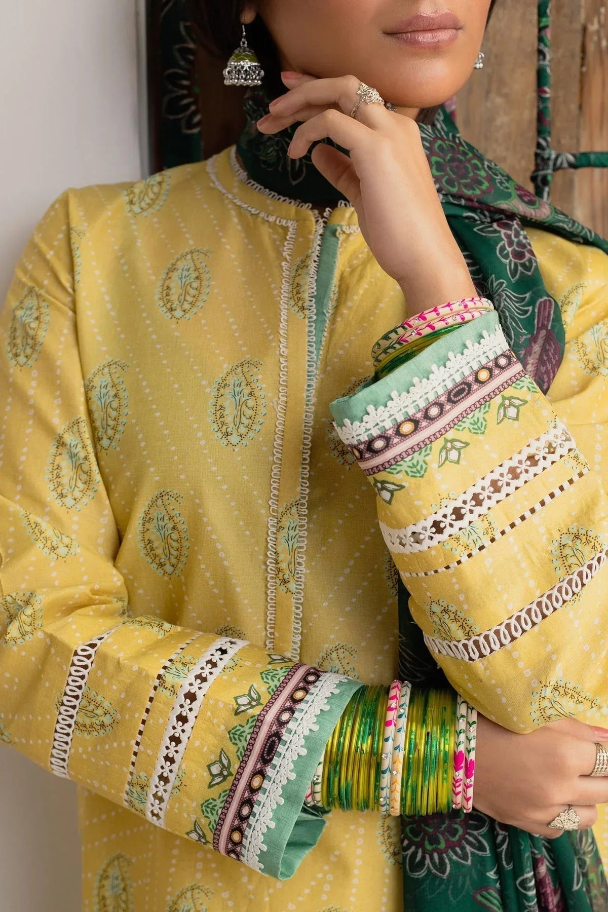 Zara Shahjahan | Coco Prints 24 | CHAMPA-D10 - Aqsa Fabrics