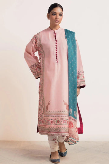 Zara Shahjahan | Coco Prints 24 | GULABI-D3 - Aqsa Fabrics