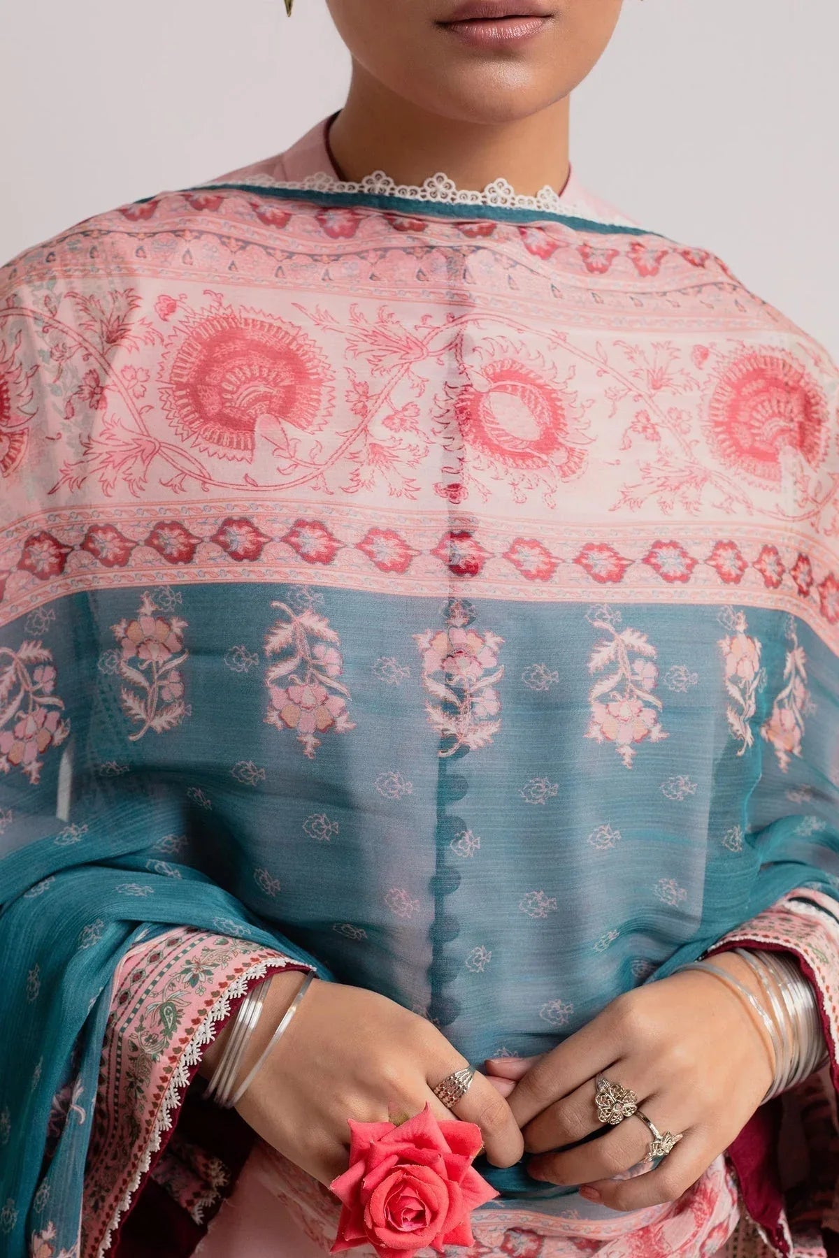 Zara Shahjahan | Coco Prints 24 | GULABI-D3 - Aqsa Fabrics