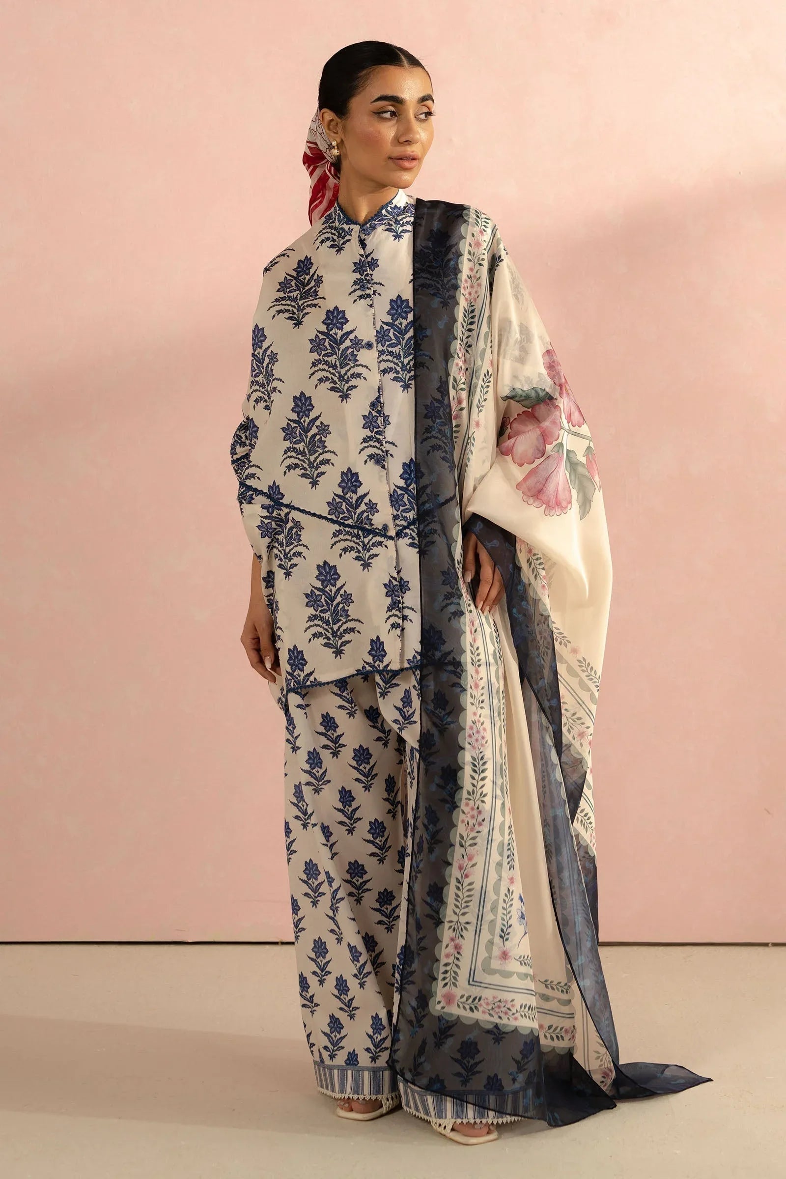 Zara Shahjahan | Coco Prints 25 | Amari-1A - Aqsa Fabrics