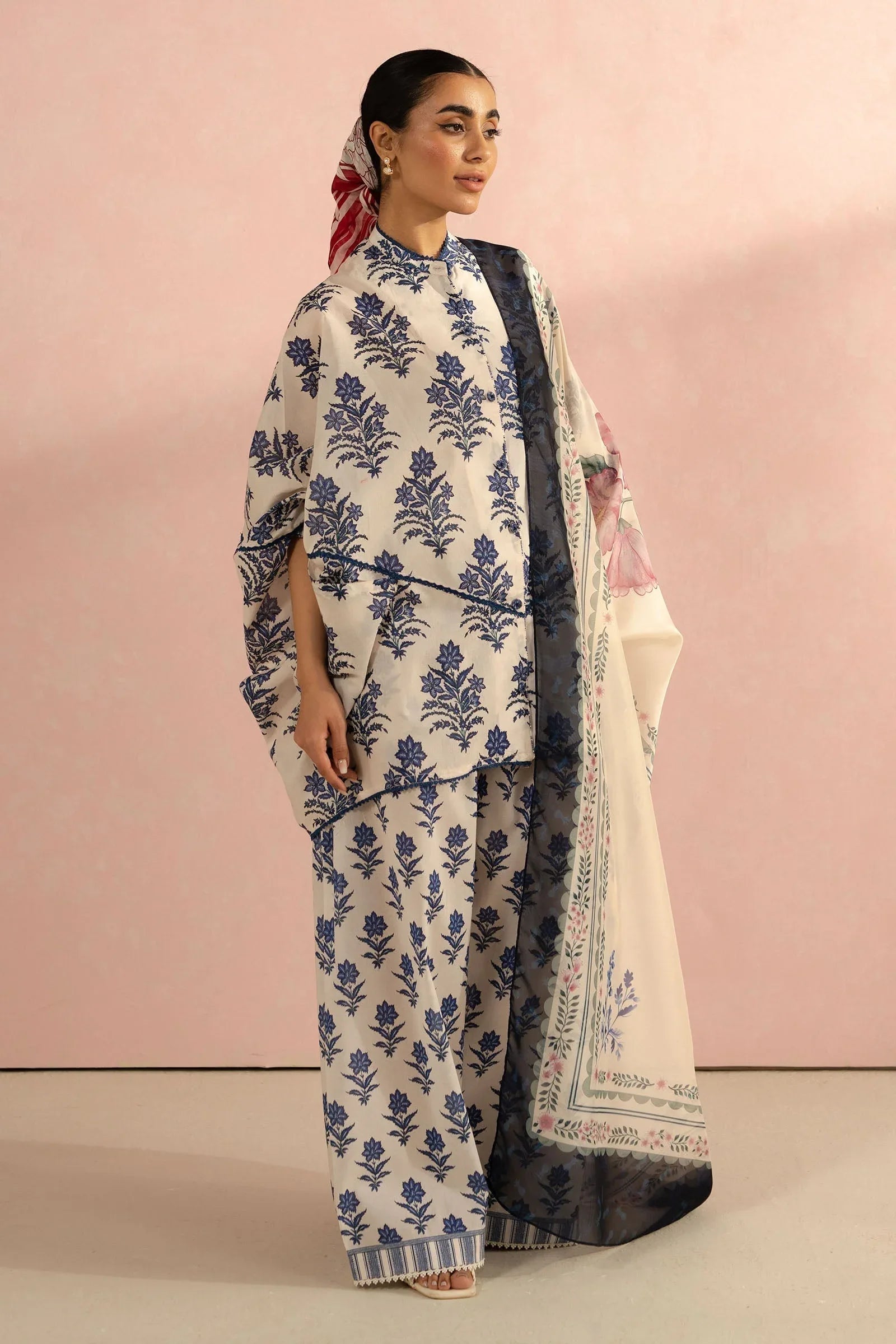 Zara Shahjahan | Coco Prints 25 | Amari-1A - Aqsa Fabrics