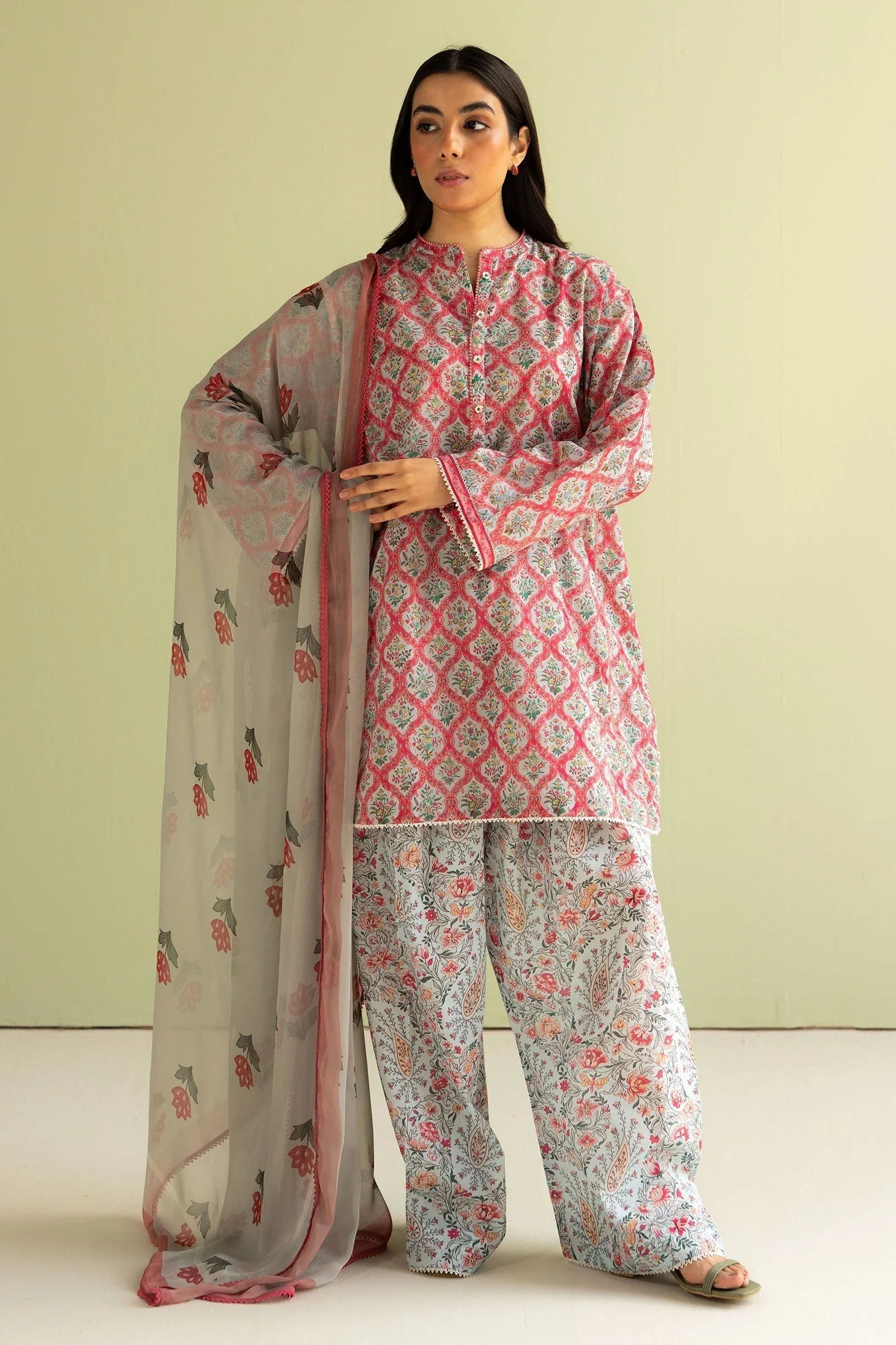 Zara Shahjahan | Coco Prints 25 | Amaya-10B - Aqsa Fabrics