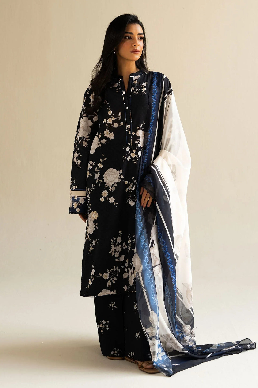 Zara Shahjahan | Coco Prints 25 | Mia-5B - Aqsa Fabrics