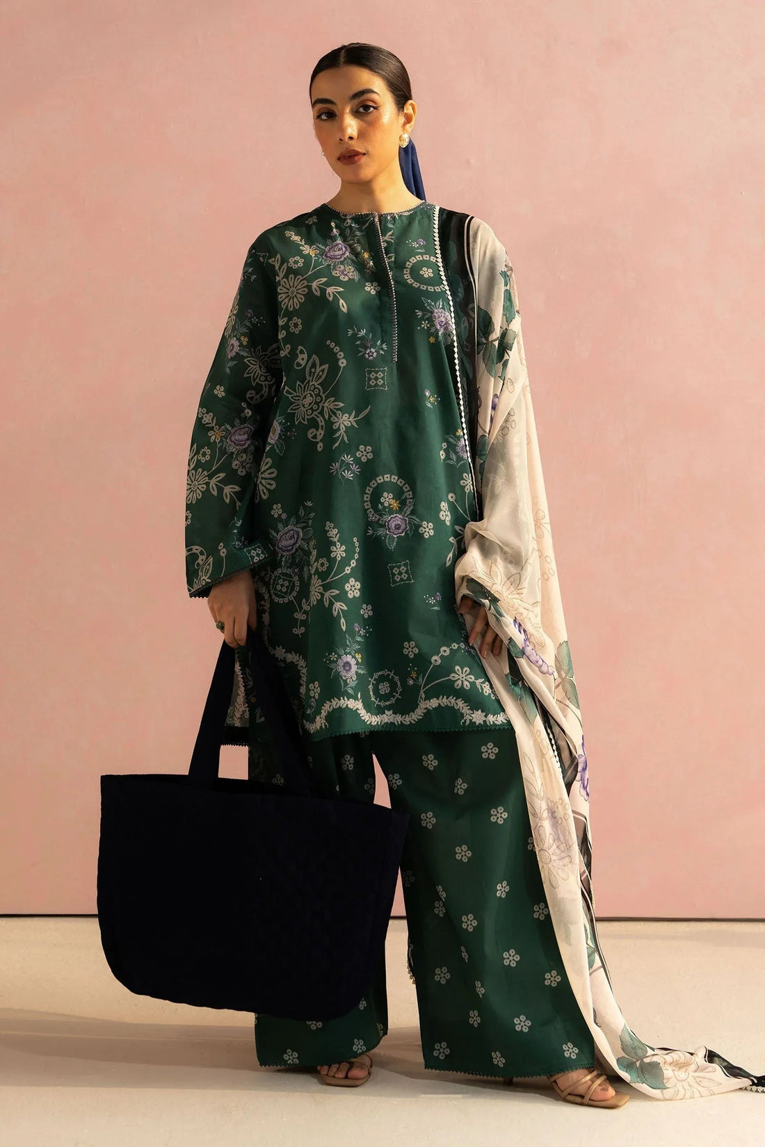 Zara Shahjahan | Coco Prints 25 | Nora-8B - Aqsa Fabrics