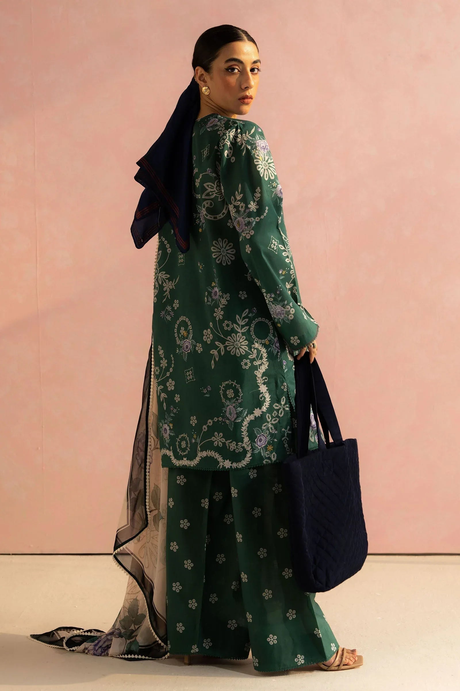 Zara Shahjahan | Coco Prints 25 | Nora-8B - Aqsa Fabrics