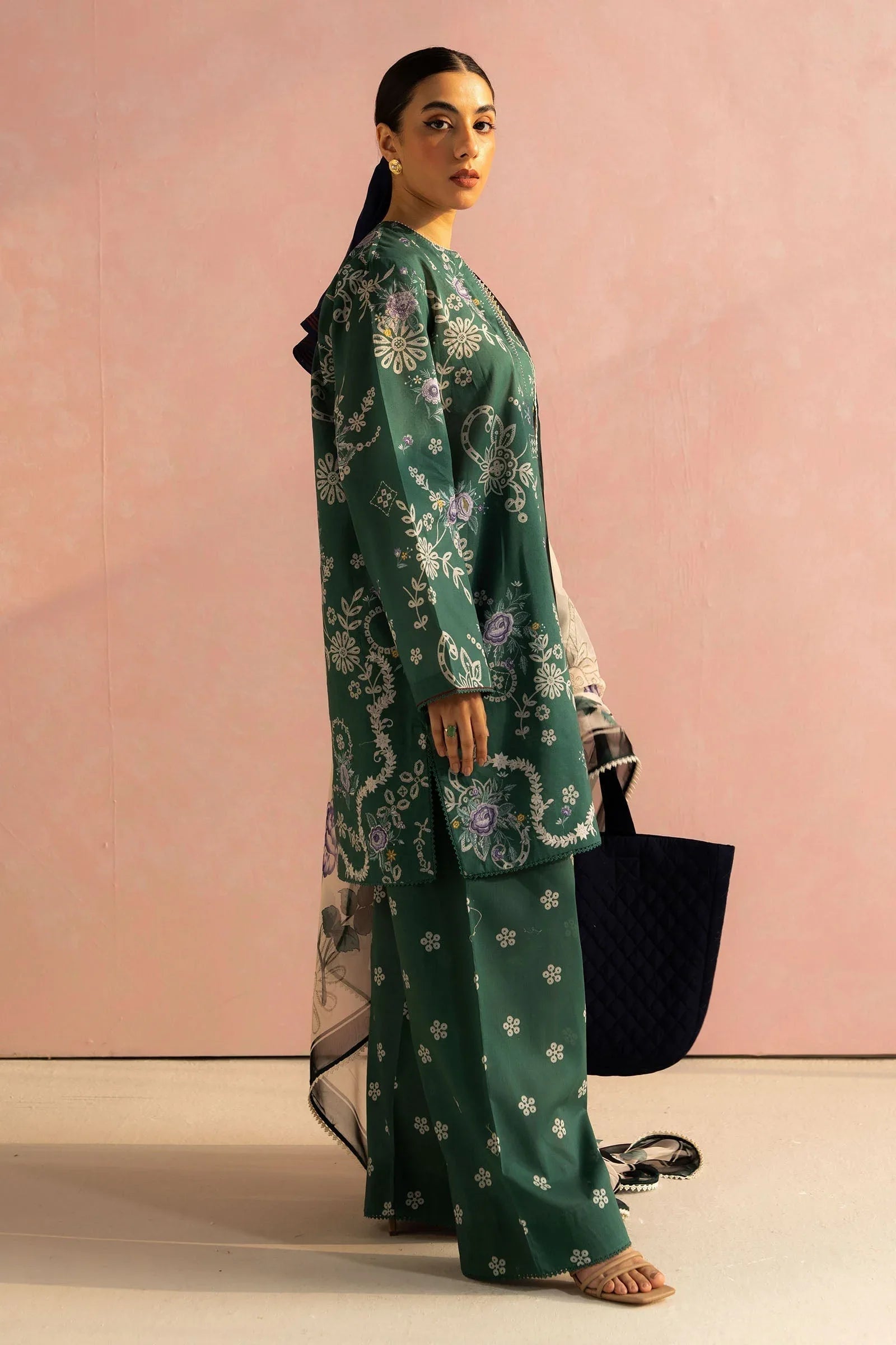 Zara Shahjahan | Coco Prints 25 | Nora-8B - Aqsa Fabrics
