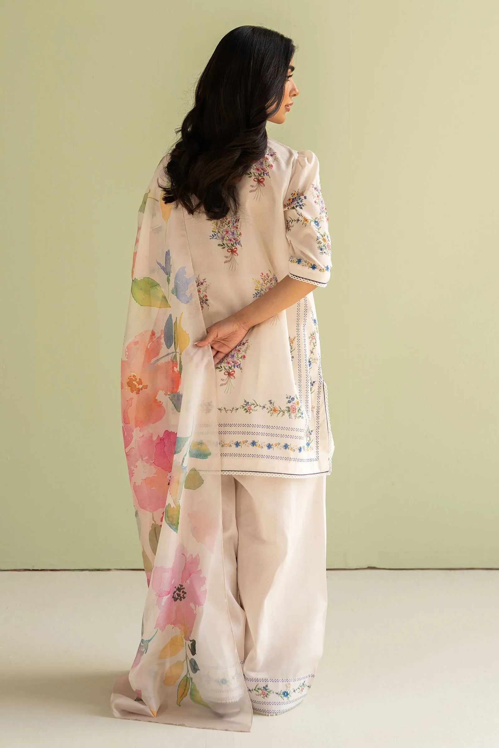 Zara Shahjahan | Coco Prints 25 | Ria-3A - Aqsa Fabrics