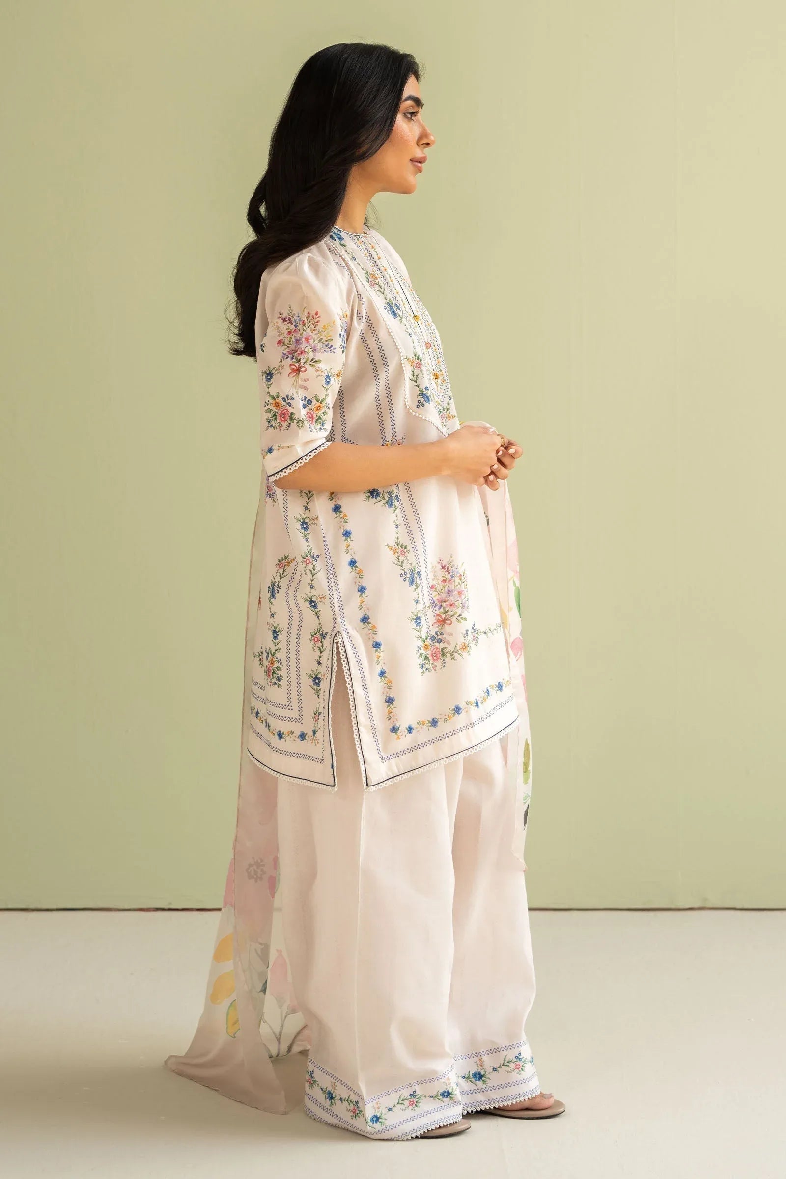 Zara Shahjahan | Coco Prints 25 | Ria-3A - Aqsa Fabrics