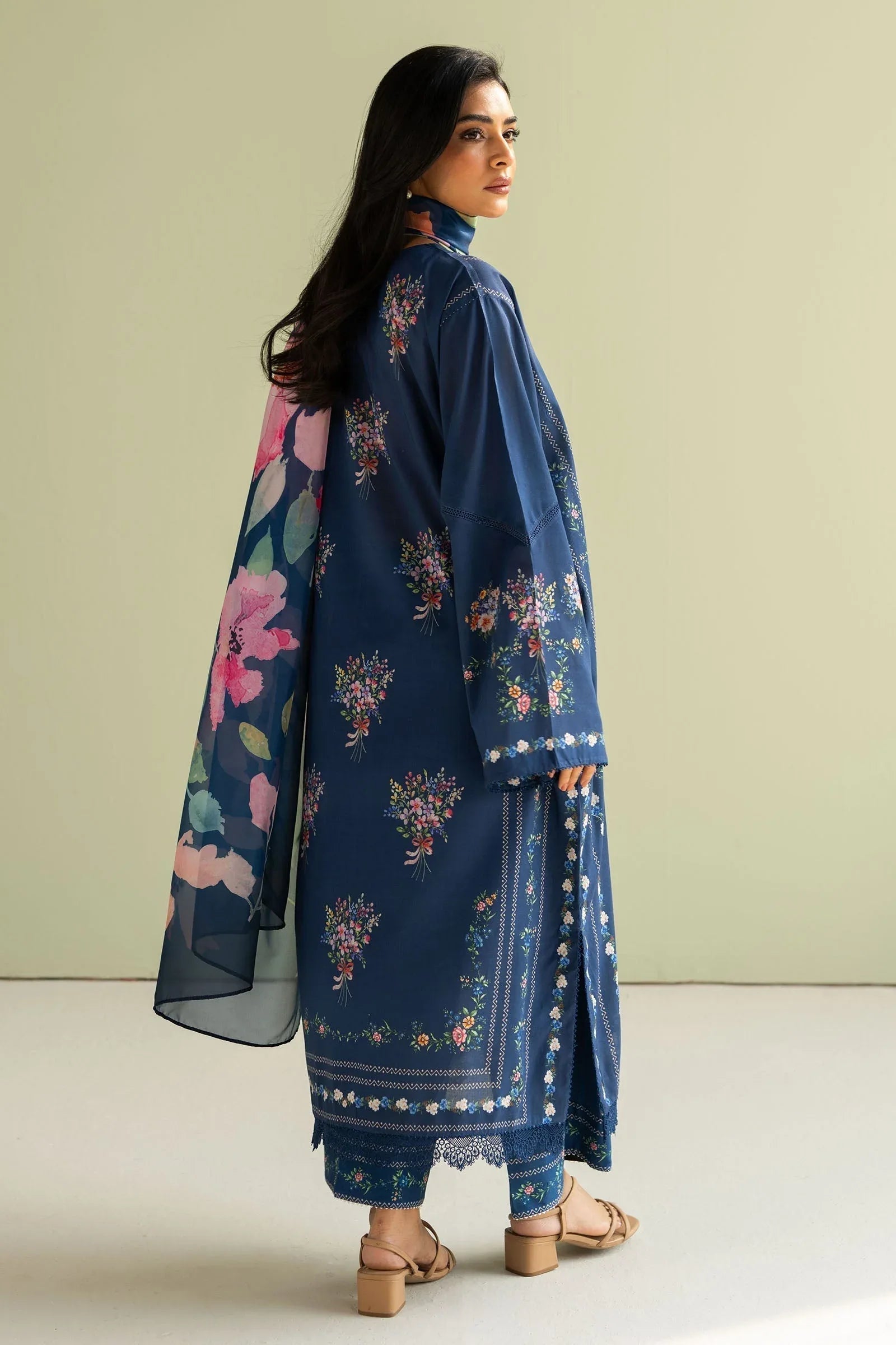 Zara Shahjahan | Coco Prints 25 | Ria-3B - Aqsa Fabrics