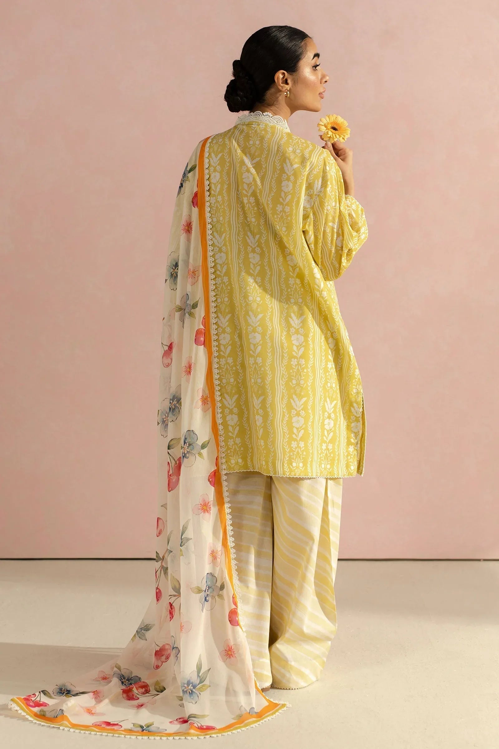 Zara Shahjahan | Coco Prints 25 | Ruby-9A - Aqsa Fabrics