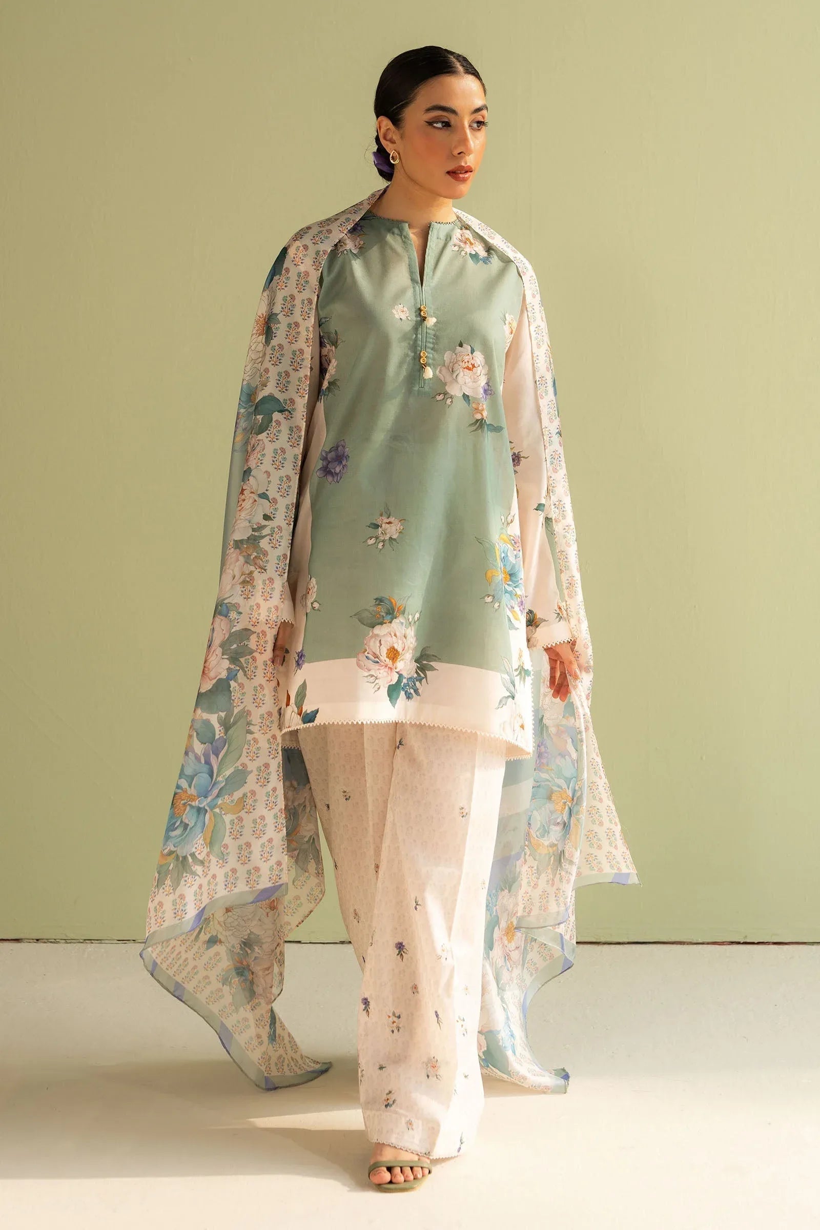 Zara Shahjahan | Coco Prints 25 | Sofia-2A - Aqsa Fabrics