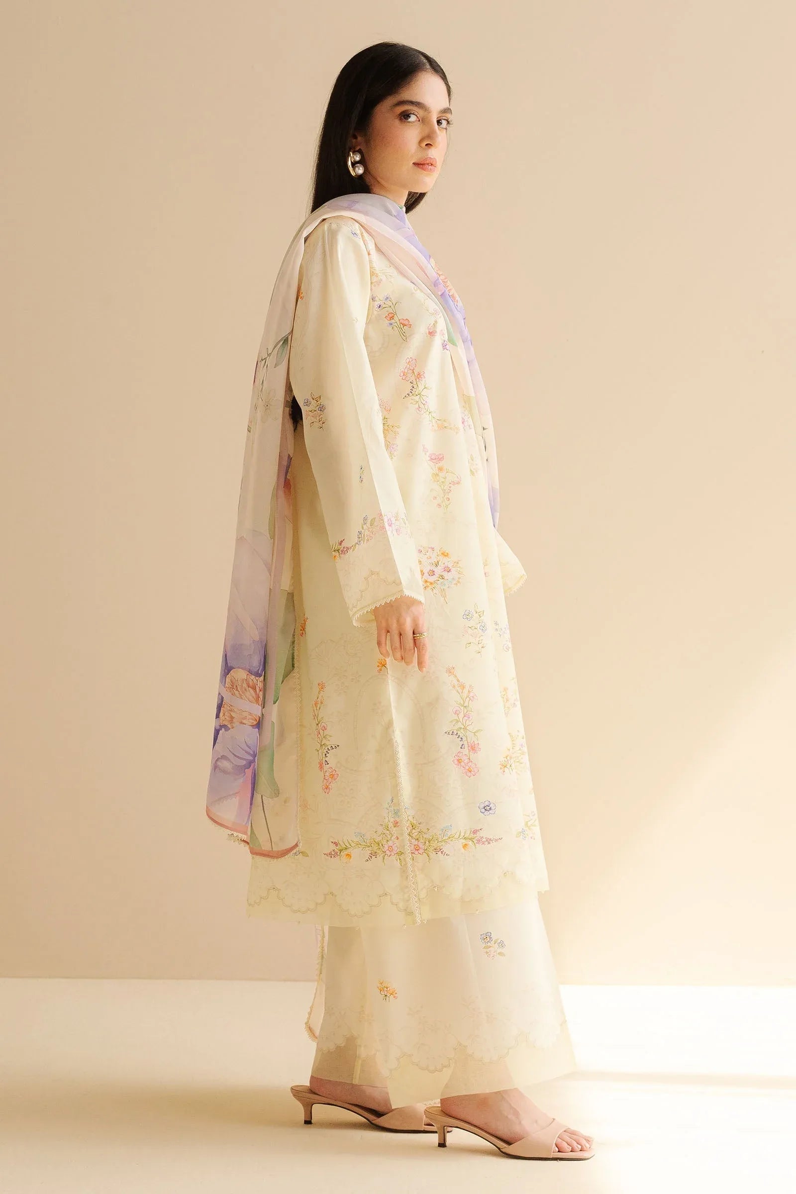 Zara Shahjahan | Coco Prints | Aria-3B - Aqsa Fabrics