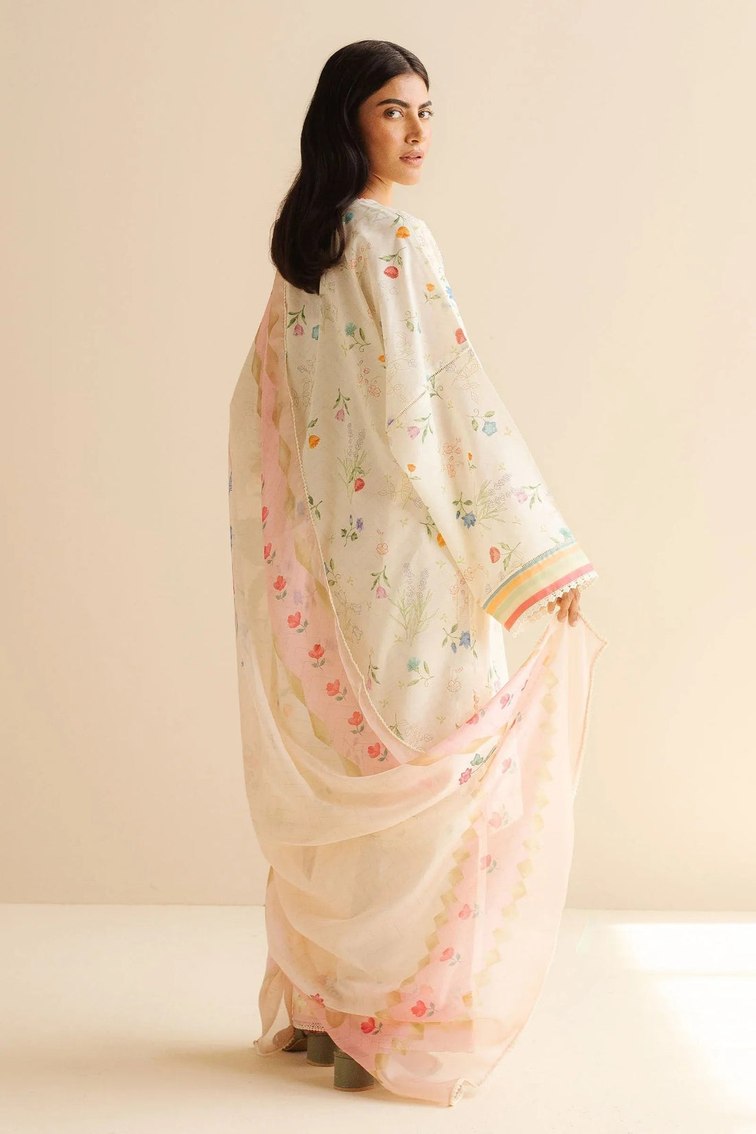 Zara Shahjahan | Coco Prints | Kaia-9B - Aqsa Fabrics