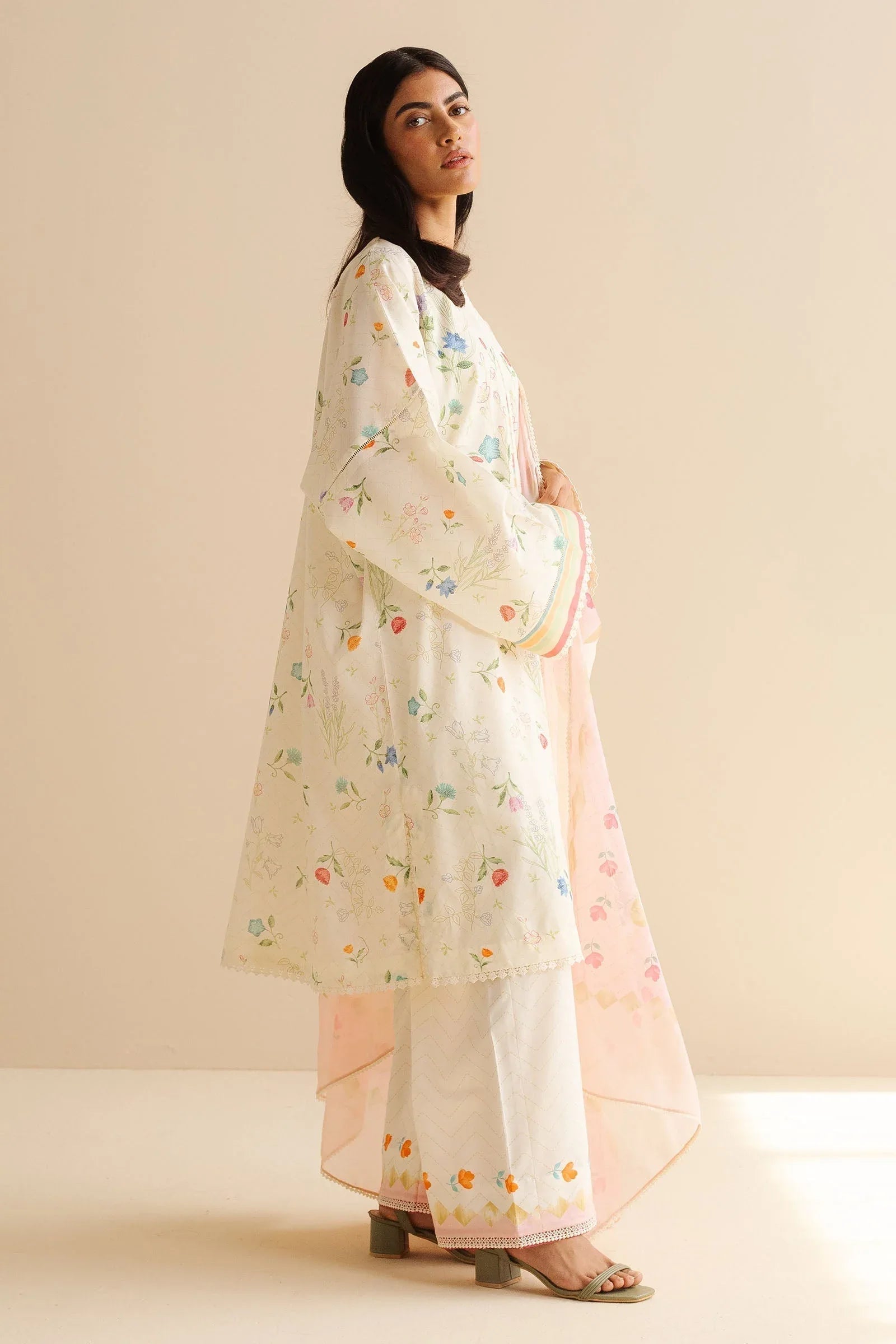 Zara Shahjahan | Coco Prints | Kaia-9B - Aqsa Fabrics