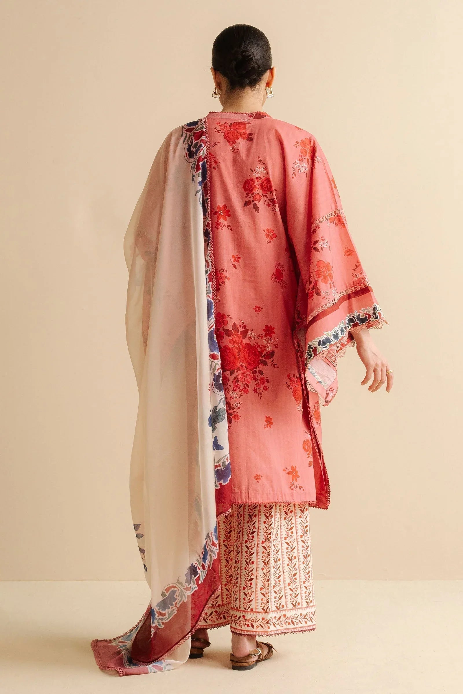 Zara Shahjahan | Coco Prints | Leya-1A - Aqsa Fabrics